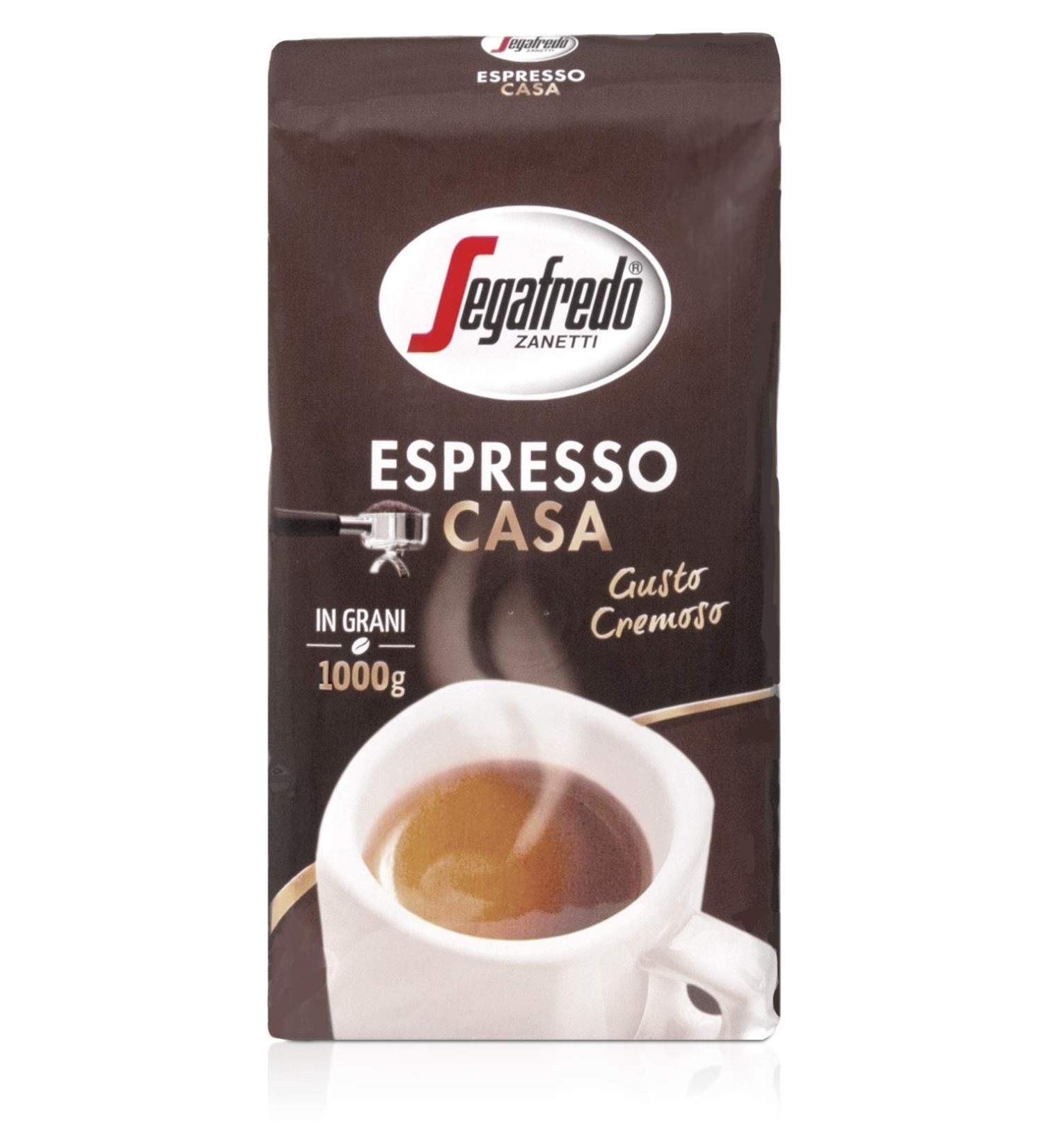 Segafredo - Casa Espresso Bonen- 8 x 1 kg