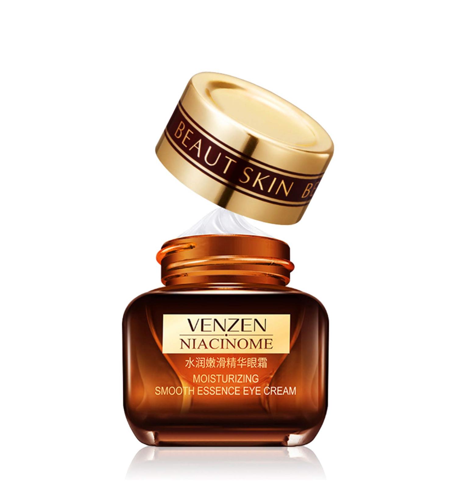 VENZEN Niacinome Moisturizing Eye Cream 20g - Anti-aging & Nourishing Formula for Smooth & Protected Skin - Buy Online on GoSupps.com