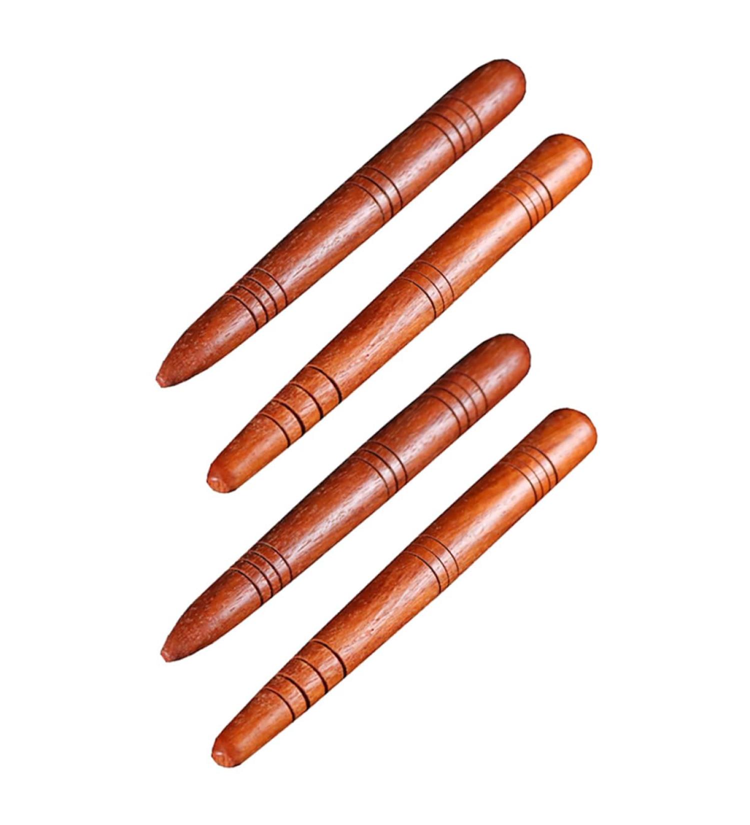 Buy Milists 4-Piece Wooden Acupuncture Massage Tool Set - Thai Foot & Hand Reflex Zone Massager for Trigger Point Relief - International Shipping Available - Buy Online on GoSupps.com