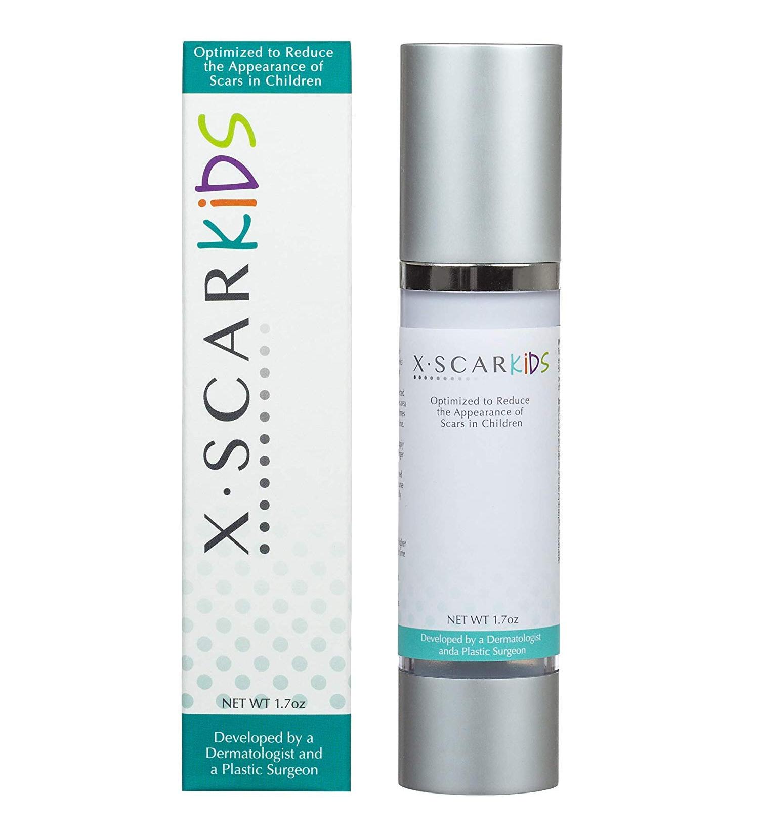 XScar Kids Silicone Scar Treatment with Vit C/E | Dermatologist and Plastic Surgeon Developed | Safe for all Ages - Baby to Teenager - Buy Online on GoSupps.com