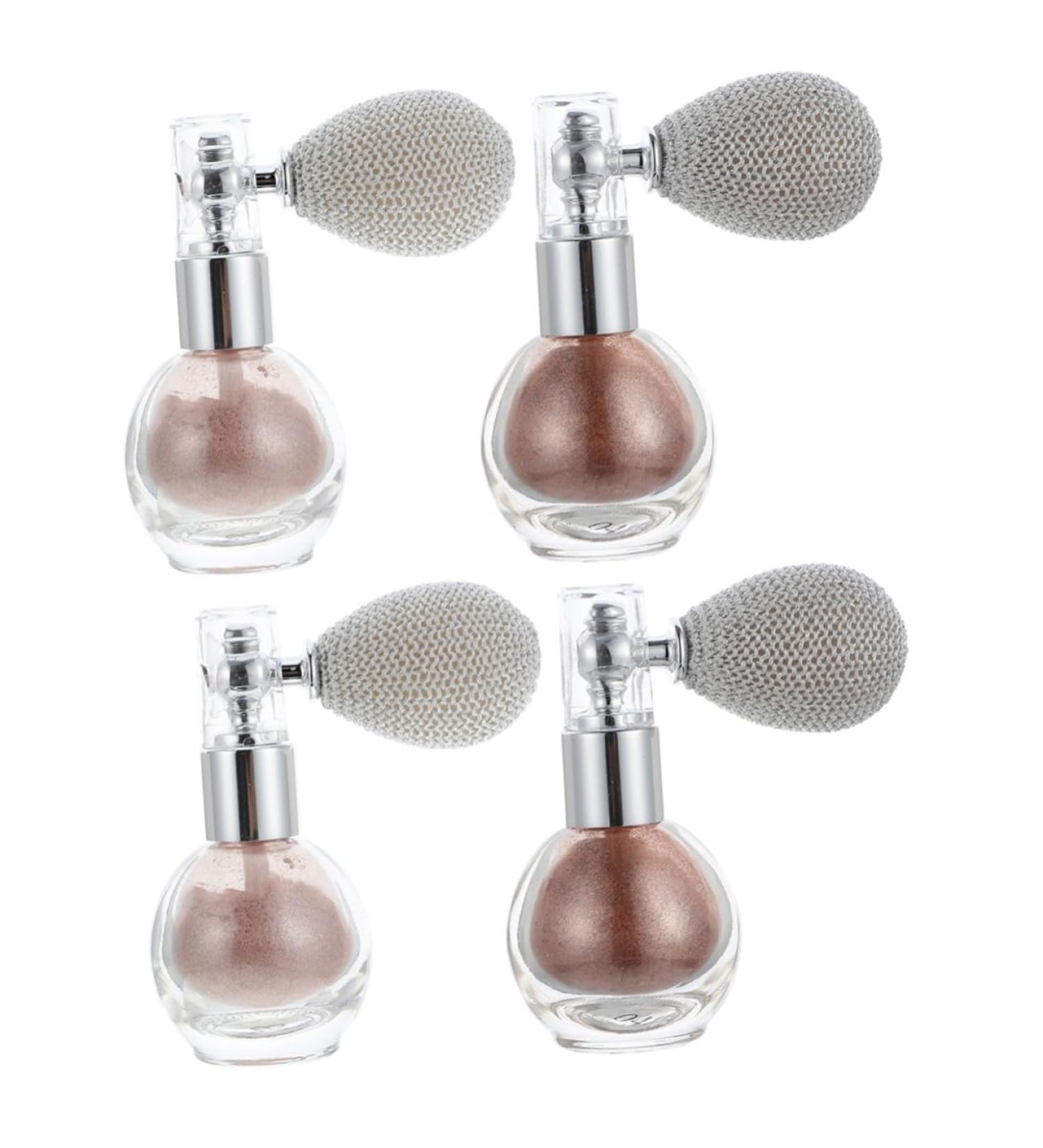 FOMIYES 4 Pcs Spray Glitter Highlighter Glitter Spray Makeup Highlight Powder Setting Powder Fluorescence - Buy Online on GoSupps.com