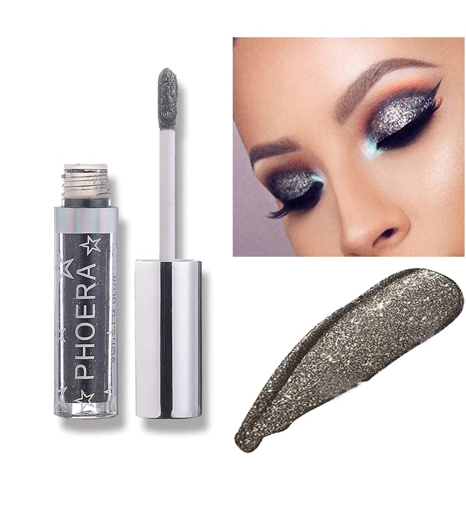 Glitter Eyeshadow Makeup Set - Long Lasting, Waterproof, Shimmering Colors - A108 - Buy Online on GoSupps.com