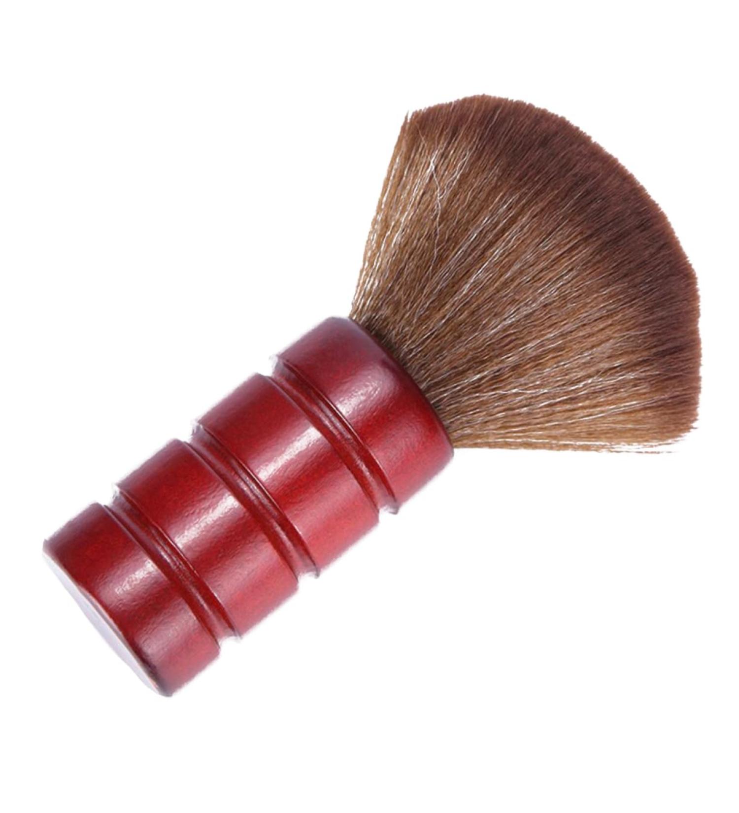 FOMIYES Neck Duster Neck Brush Barber Face Duster Fiber Neck Tool Haircut Brush Neck Cleaning Brush Barber Hair Brush Barber Neck Brush Neck Dust Brush Sweep Bamboo Broken Hair Red - Buy Online on GoSupps.com