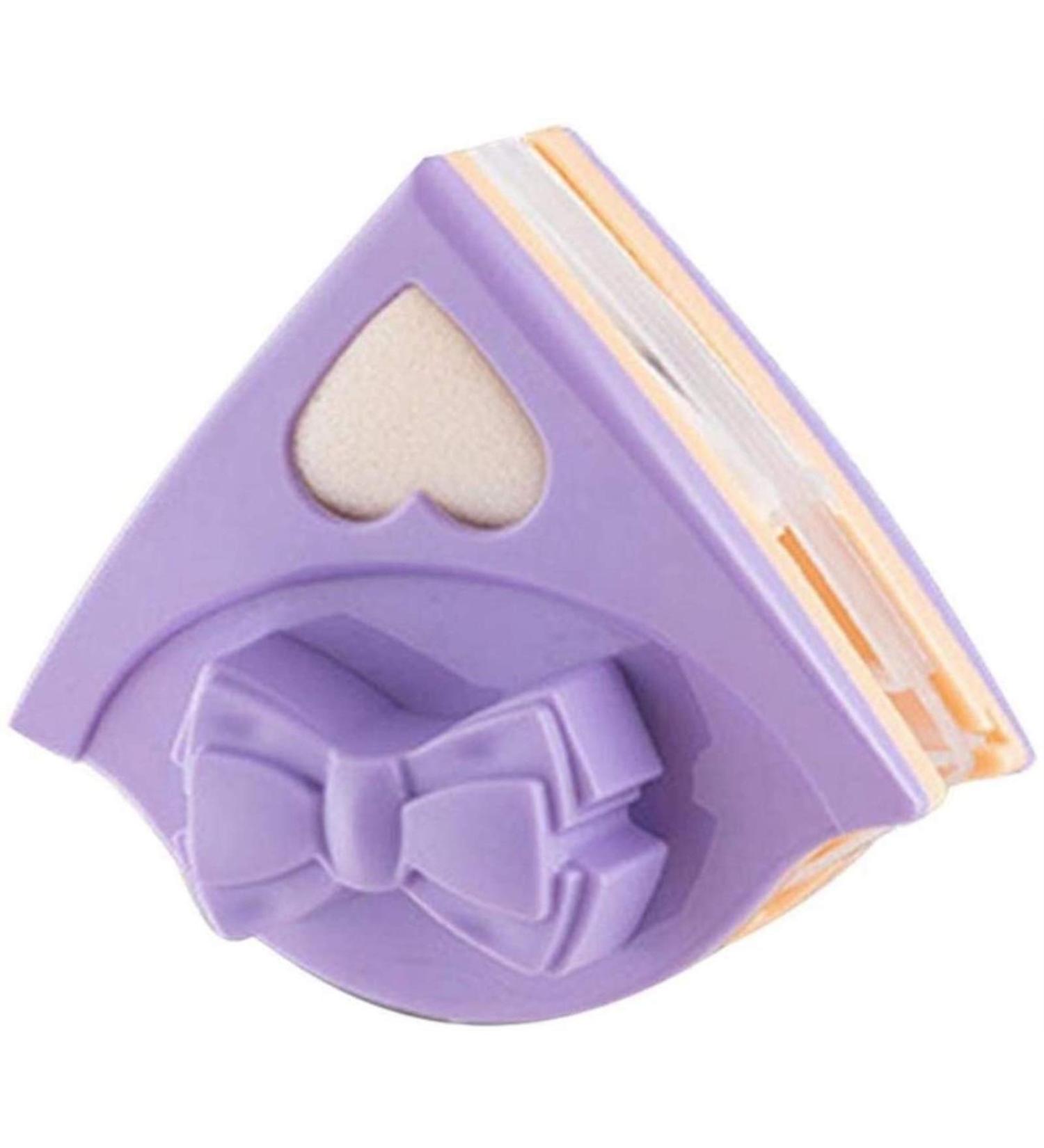 Home Window Wiper Glass Cleaner Brush Tool Double Side Magnetic Brush For Washing Windows Glass Brush Cleaning Tool Cleanup Purple M Size:Medium Colour:Orange (Color : Purple)