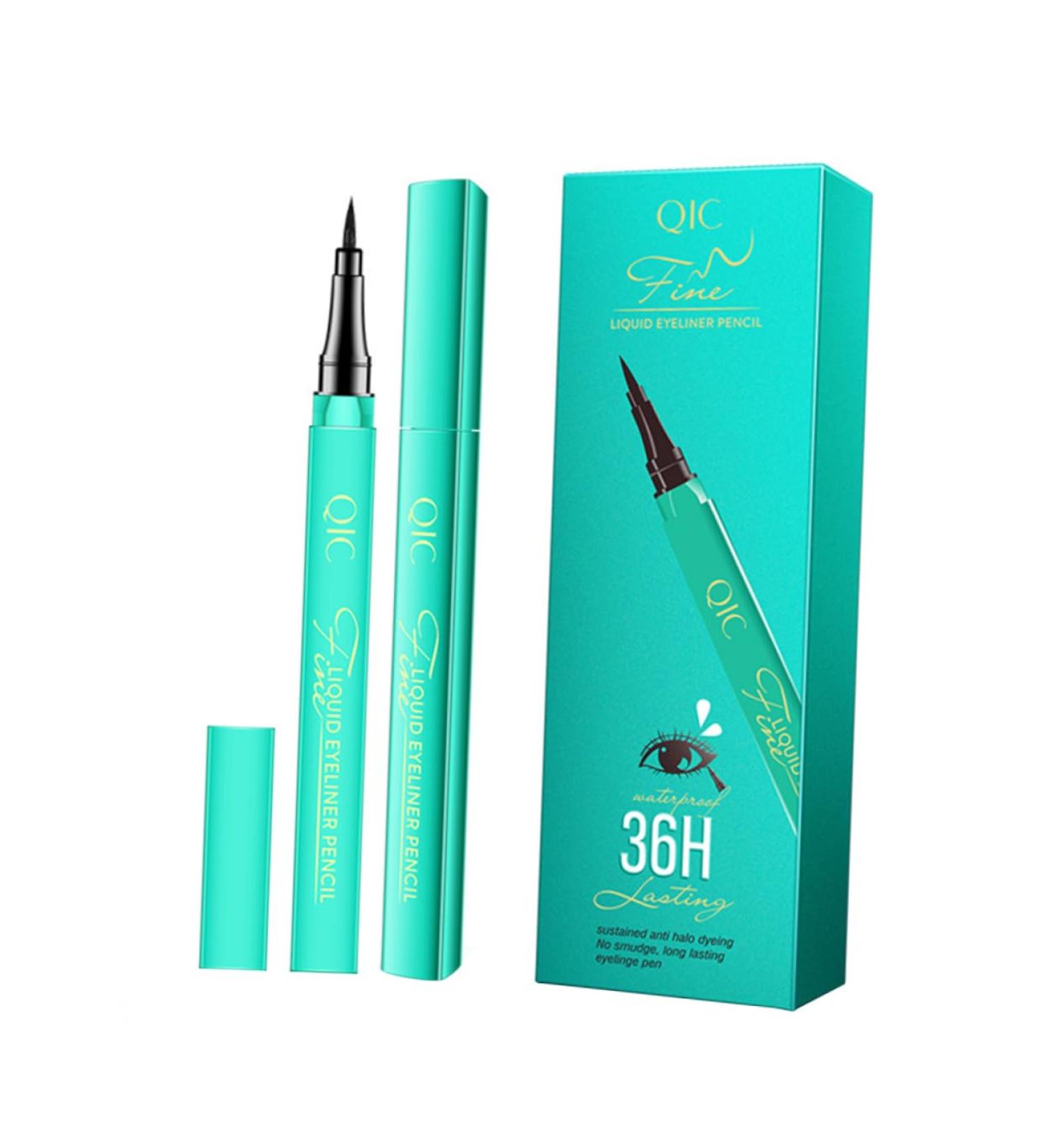 1pc Waterproof Eye Liner Pencil Eyeliner Liquid Pen Girl Eyeliner Liquid Eyeliner Easy 1 count (Pack of 1) As Shown - Buy Online on GoSupps.com