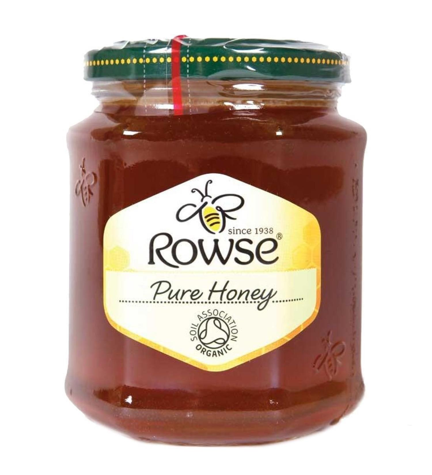 Rowse | Organic Honey - Clear | 6 x 340G