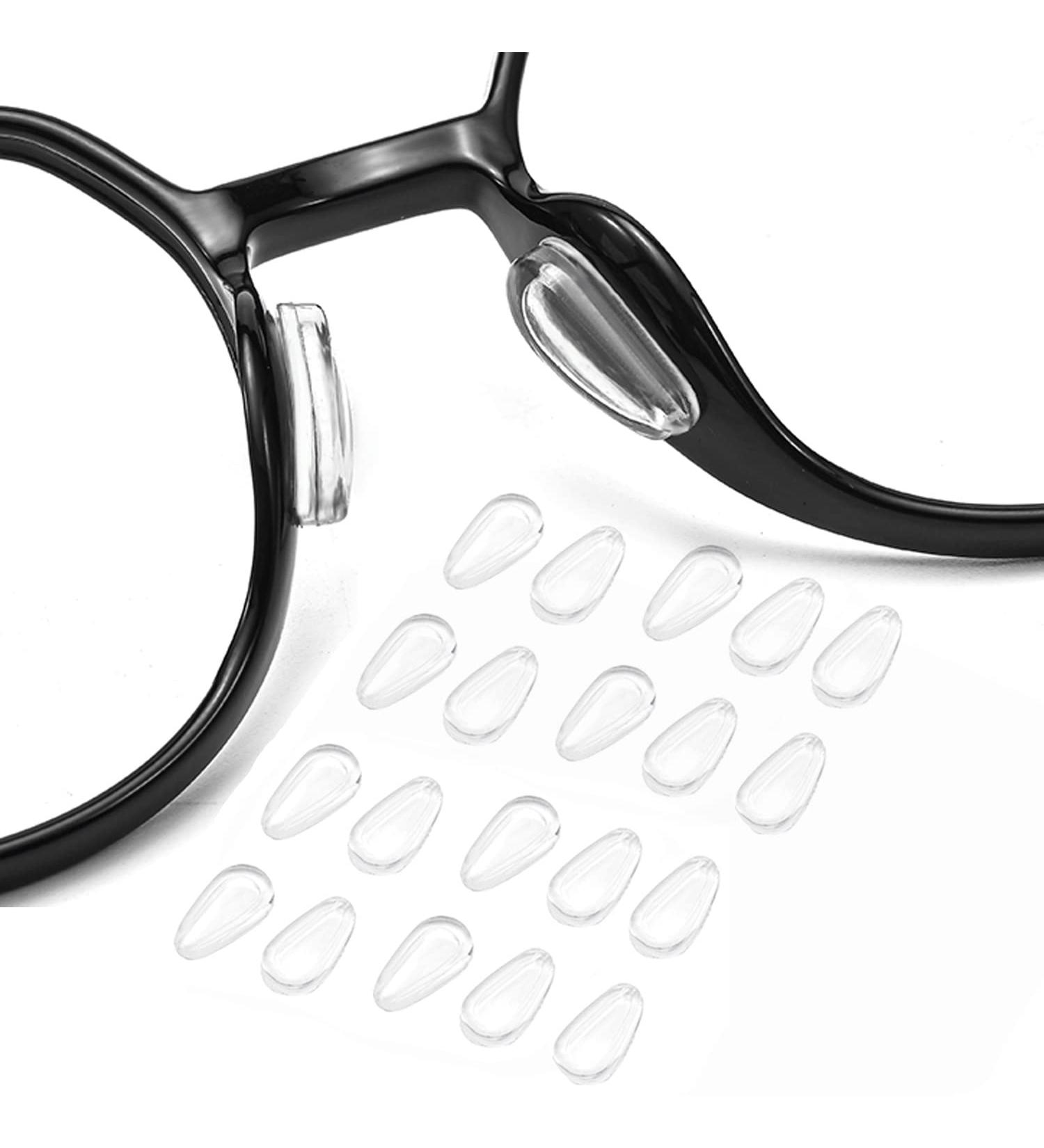 OPUGIT Silicone Nose Pads - Anti-Slip Adhesive for Glasses & Sunglasses | 10 Pairs 3.2mm Clear Non-Slip Pads - Buy Online on GoSupps.com
