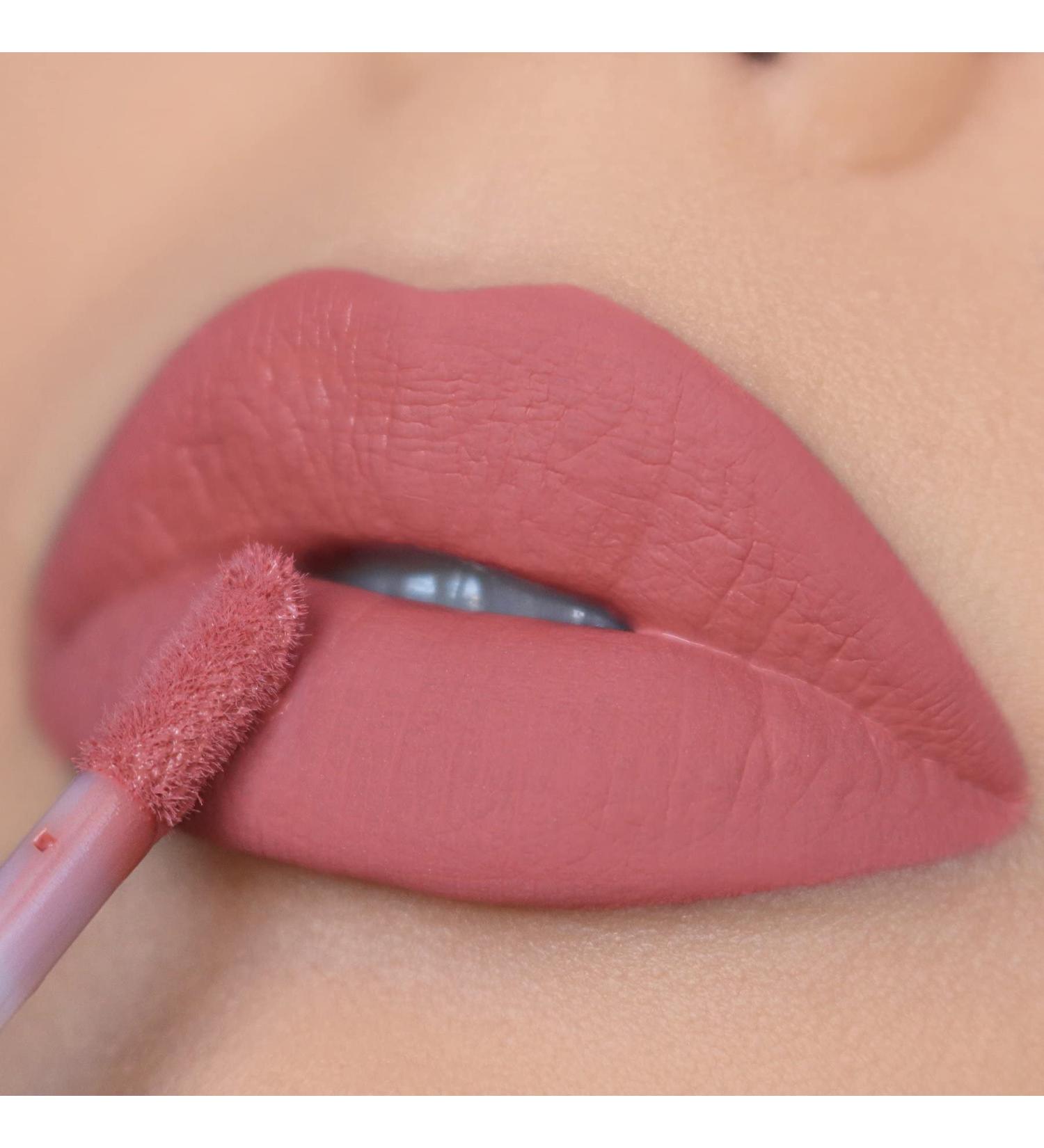 GIVE THEM LALA Matte Hydromatte Liquid Lipstick in Excuse You - Long Lasting & Lightweight Formula - Cruelty Free Lip Makeup - Buy Online on GoSupps.com