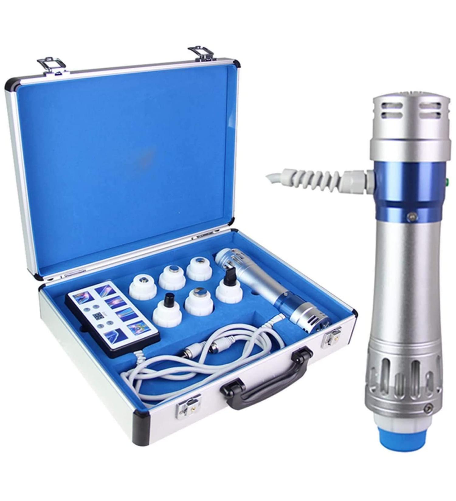 Shock Wave Therapy Device for ED & Pain Relief | Extracorporeal Shock Wave Massager for Muscle Pain Relief - Buy Online on GoSupps.com