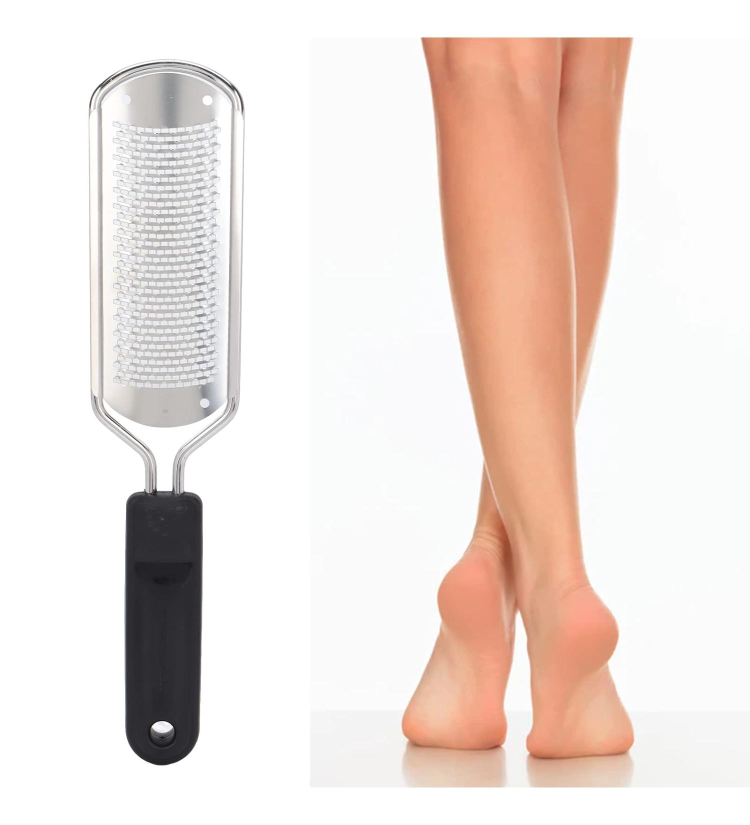 Foot File for Removing Dead Skin from Feet Fast Exfoliation Anti Slip Matte Texture Black Professional Foot Care Pedicure for Home Pedicure Shop - Buy Online on GoSupps.com