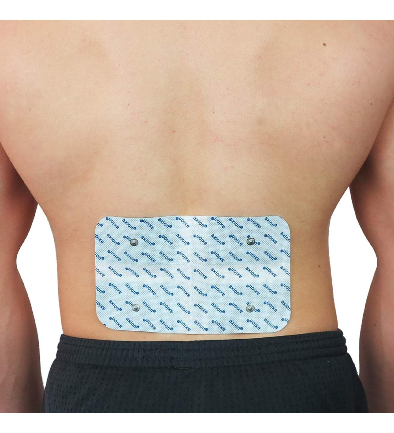 Large TENS-EMS Electrode Pad 20x12 cm | Compatible with Sanitas & Beurer | Perfect for Lumbago | Reusable | Certified Medical Device by Axion - Buy Online on GoSupps.com
