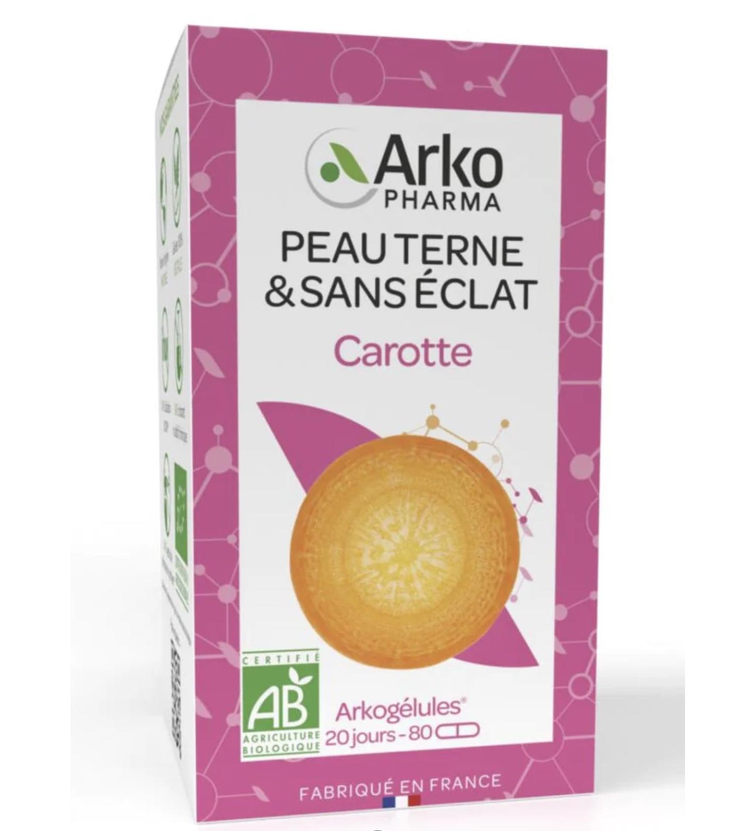 Arkopharma Arkocaps Carrot Organic 80 Capsules - Buy Online on GoSupps.com