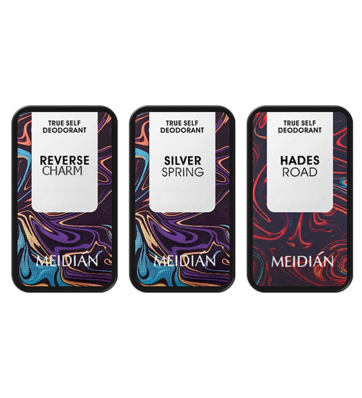 Solid Perfume Set Personal Fragrance All Natural Craftsmanship for Men Travel Friendly with Sliding Jar Series Black - Buy Online on GoSupps.com