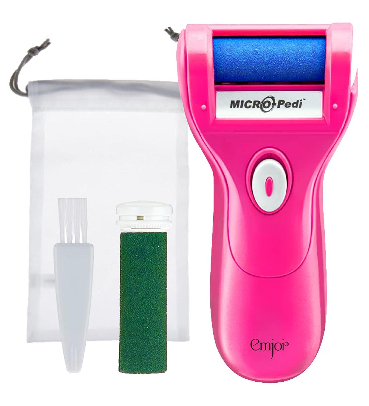 Buy Emjoi Micro-Pedi Ultra Callus Remover (Pink) - Best International Shipping & Gentle Foot Care Solution - Buy Online on GoSupps.com
