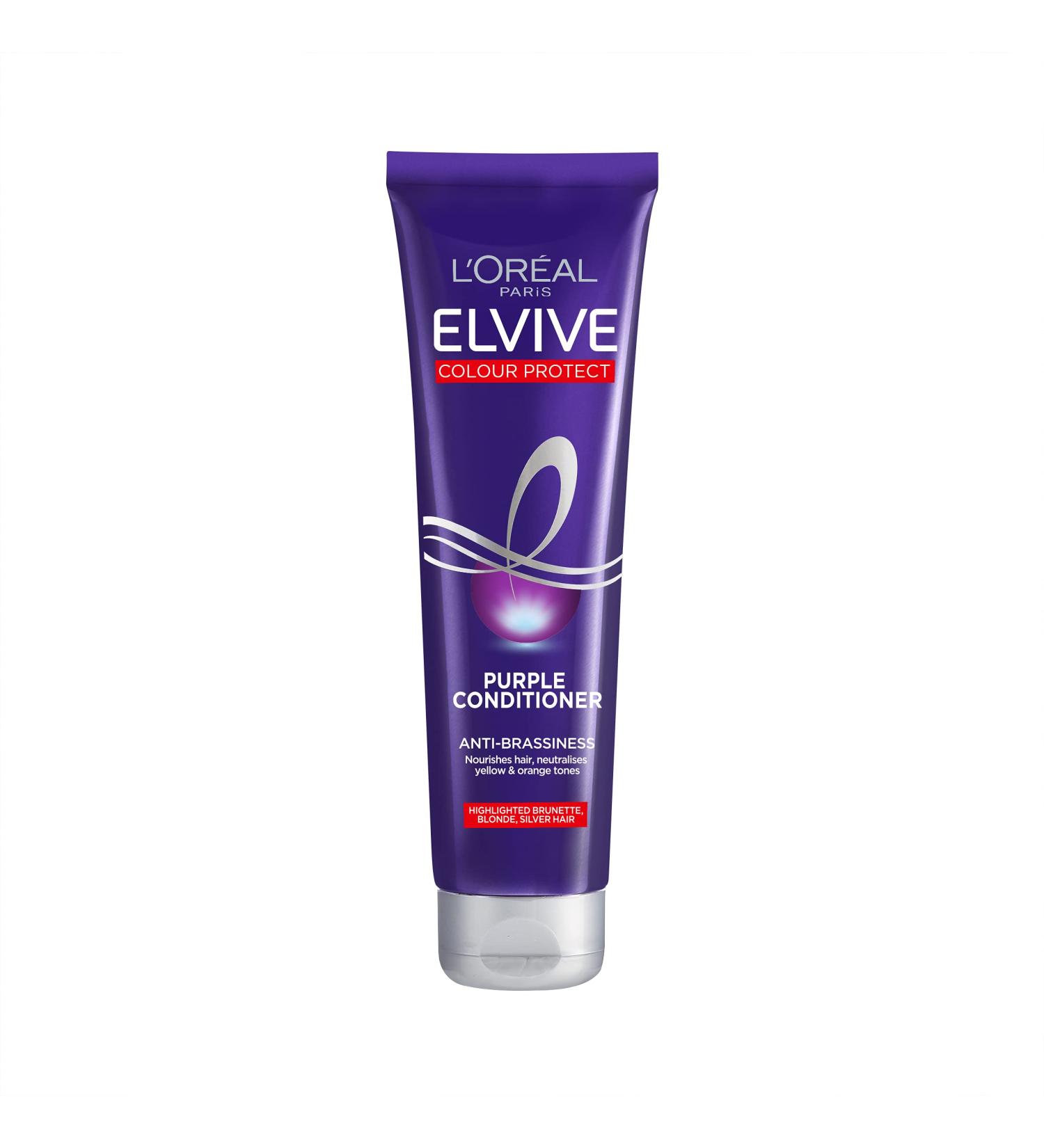 L'Oreal Paris Elvive Colour Protect Purple Conditioner 150ml - Haircare Essential - Buy Online on GoSupps.com