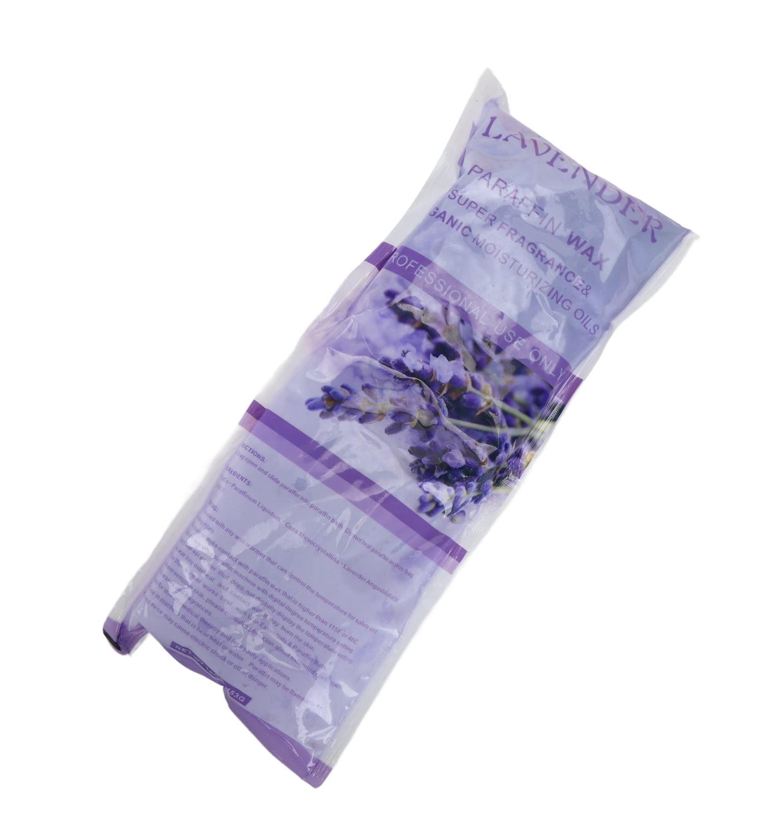 453g Lavender Moisture Paraffin Wax for Spa - Ideal for Dry Skin Relief Beauty Hand & Feet Treatment - Buy Online on GoSupps.com