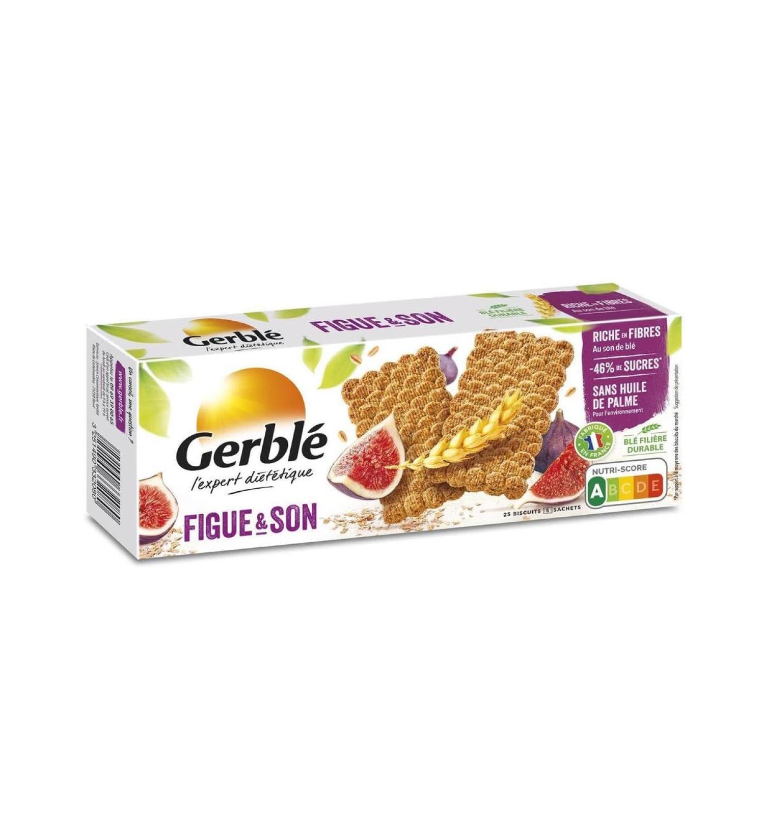  G n rique GERBL - Gerbl Fig and Bran Biscuits 210 g - 210 g - Pack of 4 - Sold as a Lot - Buy Online on GoSupps.com