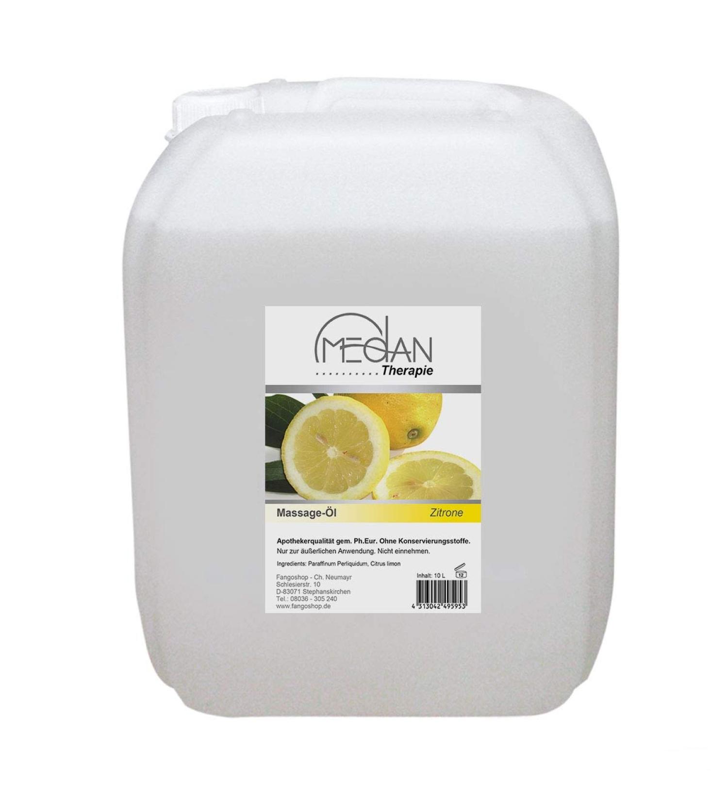 Massage oil Medan fragrance citrus 10 liters