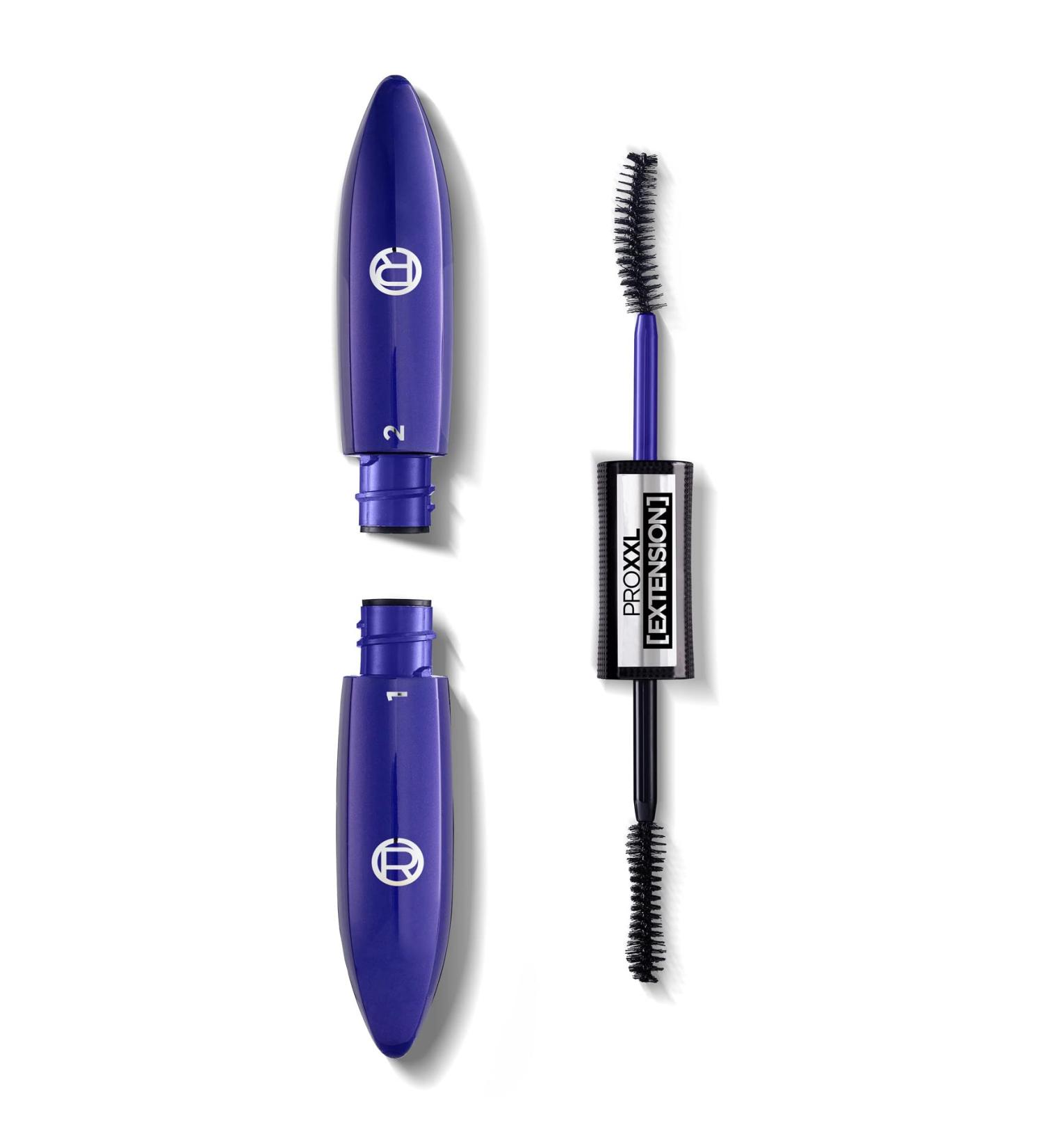 L'Or al Paris 2-Step Mascara for Extended Eyelashes - ProXXL Black Salon-Like Lift Effect 12ml - Buy Online on GoSupps.com