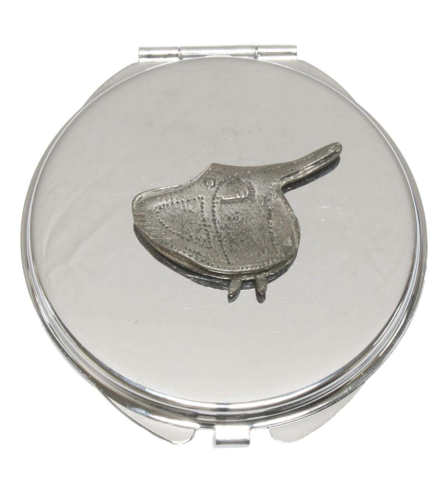Saddle Compact Mirror Handbag Gift With Free Engraving 307 - Buy Online on GoSupps.com