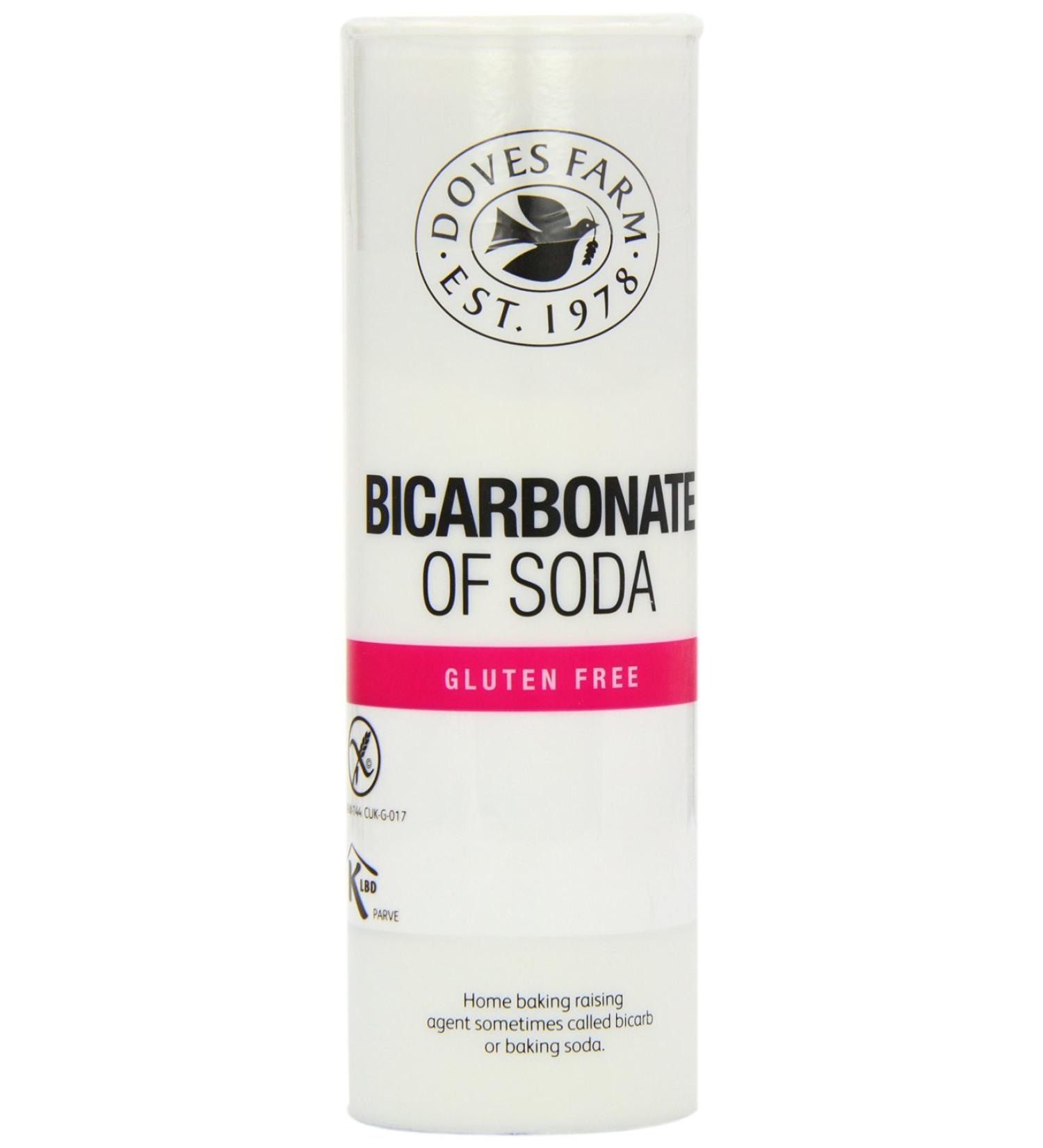 Doves Farm Bicarbonate of Soda - 1 x 200g - Buy Online on GoSupps.com