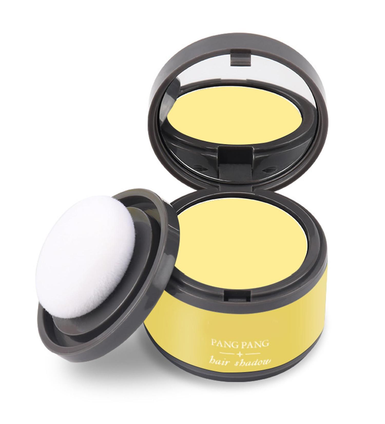 Root Touch Up Light Blonde Hairline Powder Hairline Powder blonde Natural Cover Grey Hair & Sweatproof Hairline Shadow Powder for Women & Men Hair Cover Up Powder with Mirror Hair Loss Concealer - Buy Online on GoSupps.com