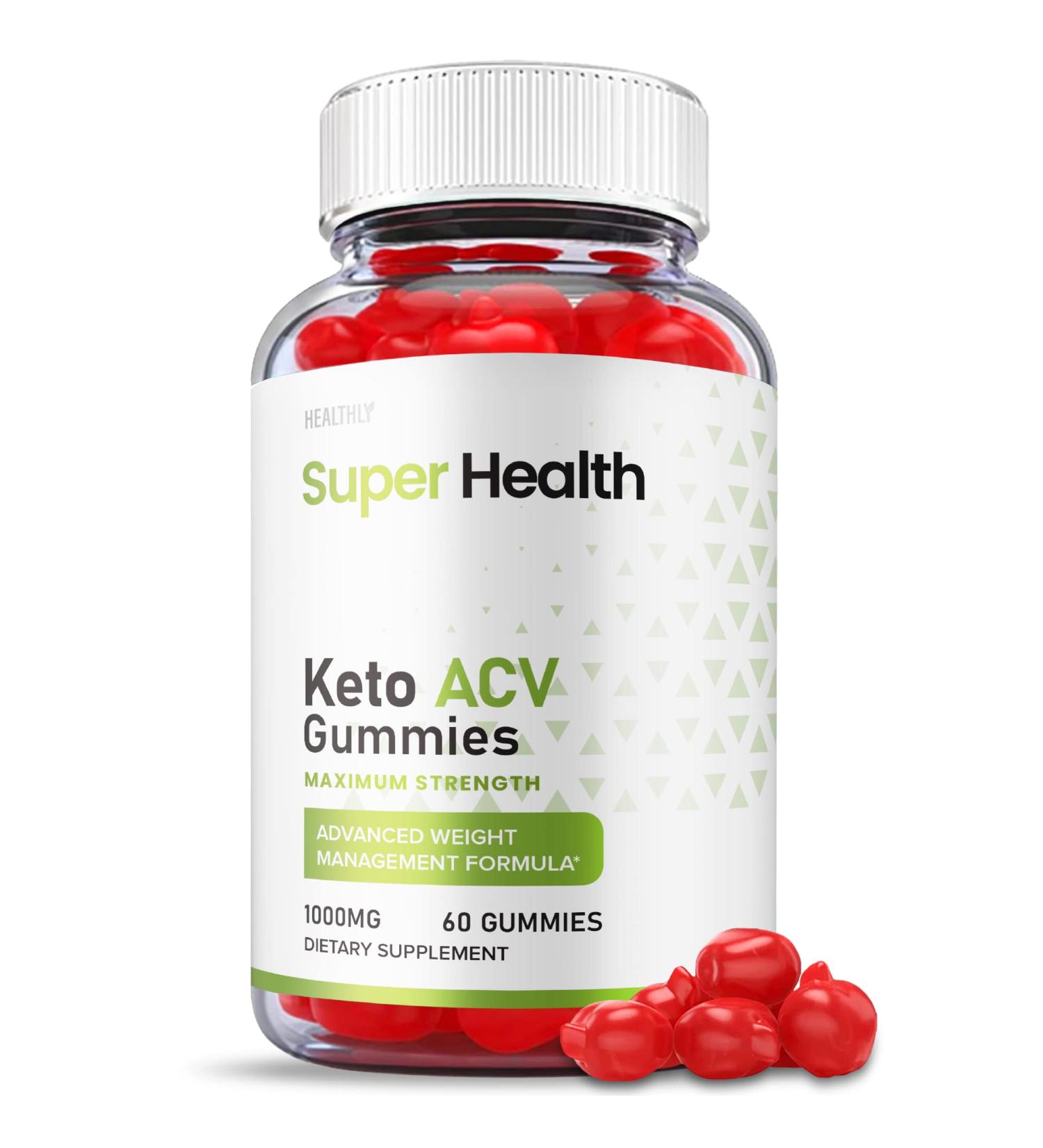Super Health Keto Gummies - Vegan Formula for Weight Loss - 60 Gummies - Buy Online on GoSupps.com