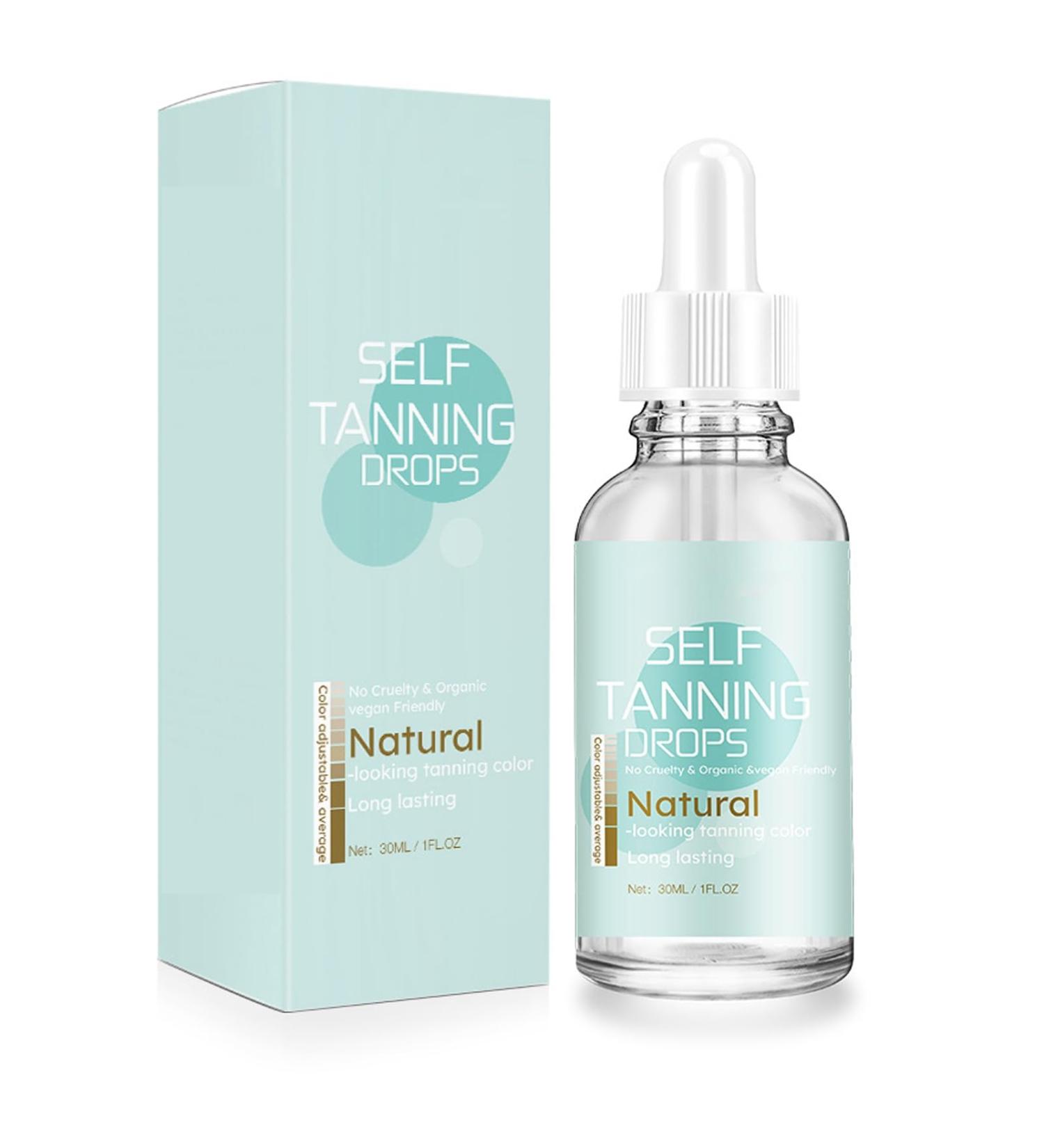  Fyearfly 30ml self-tanning drops easy to absorb soft and gradual tanning drops for the body for women and men - Buy Online on GoSupps.com