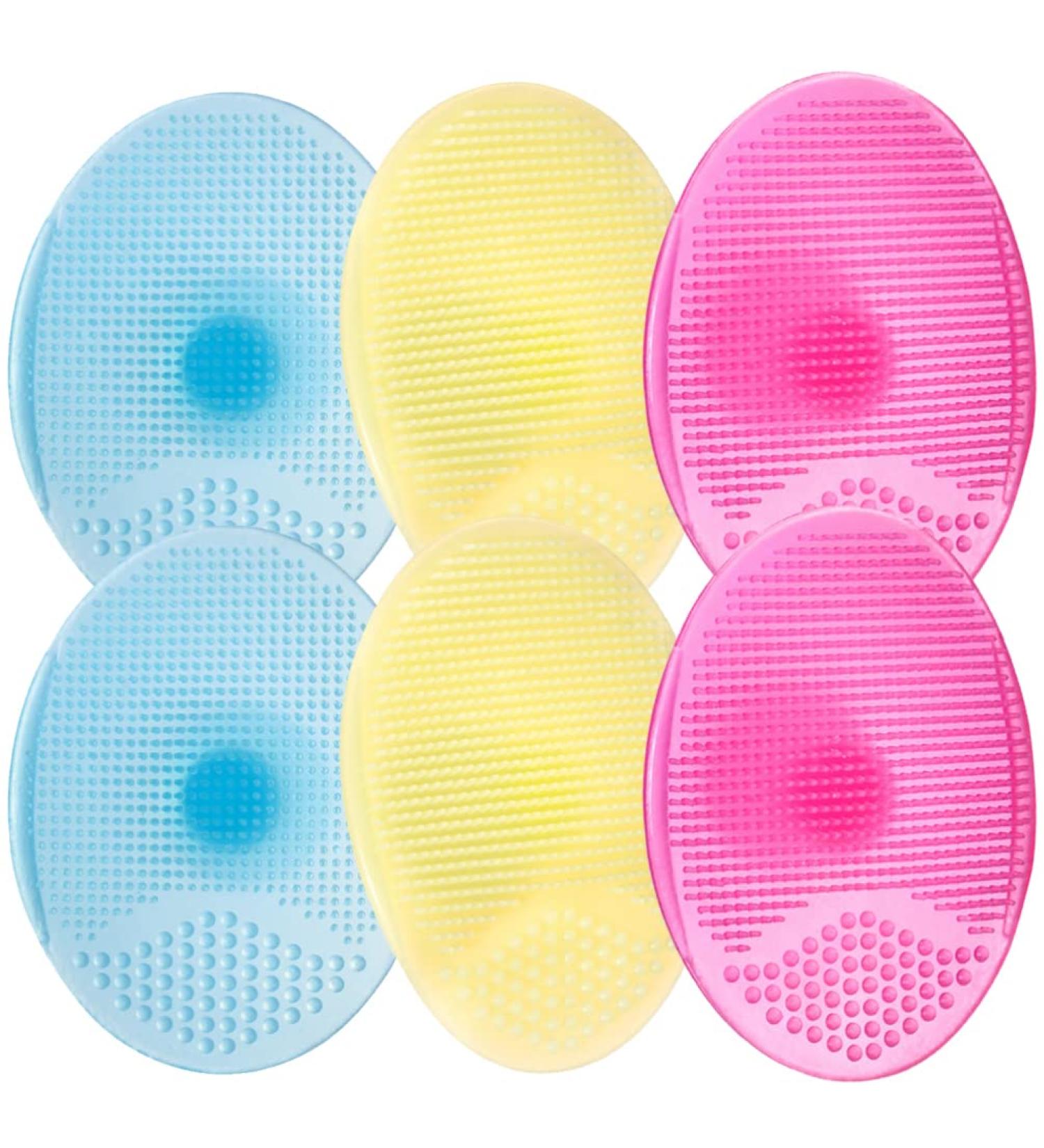 Zerodeko Baby Essentials: 2-Pack Silicone Bath Brushes for Gentle Cleaning and Sensory Stimulation - Perfect for Infant, Toddler, and Newborn Kids - Buy Online on GoSupps.com