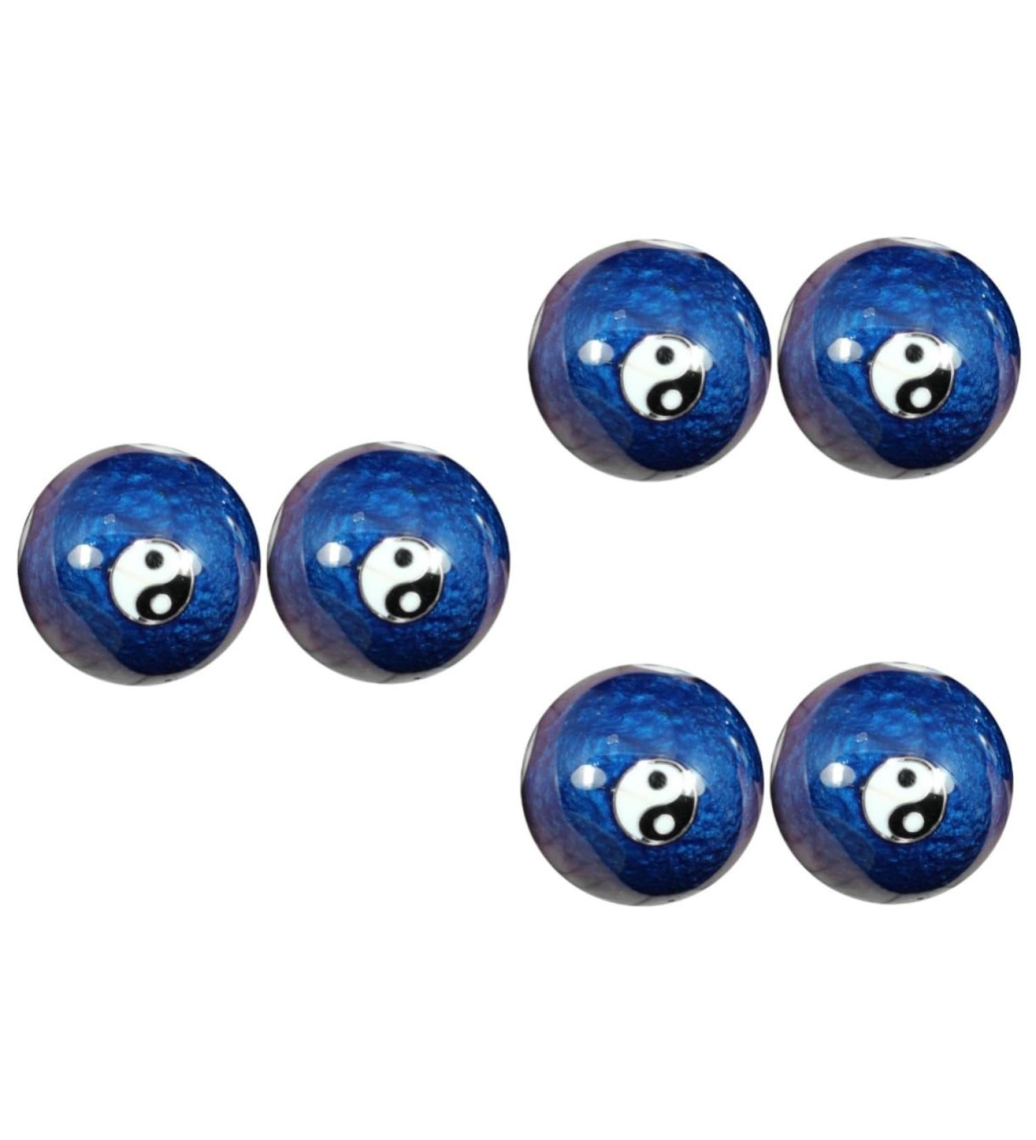 Gleavi Cork Baoding Massage Balls - 3PC Wellness Gift for Gymnastics & Hand Therapy - Vintage Asian Hand Massage Balls - Buy Online on GoSupps.com