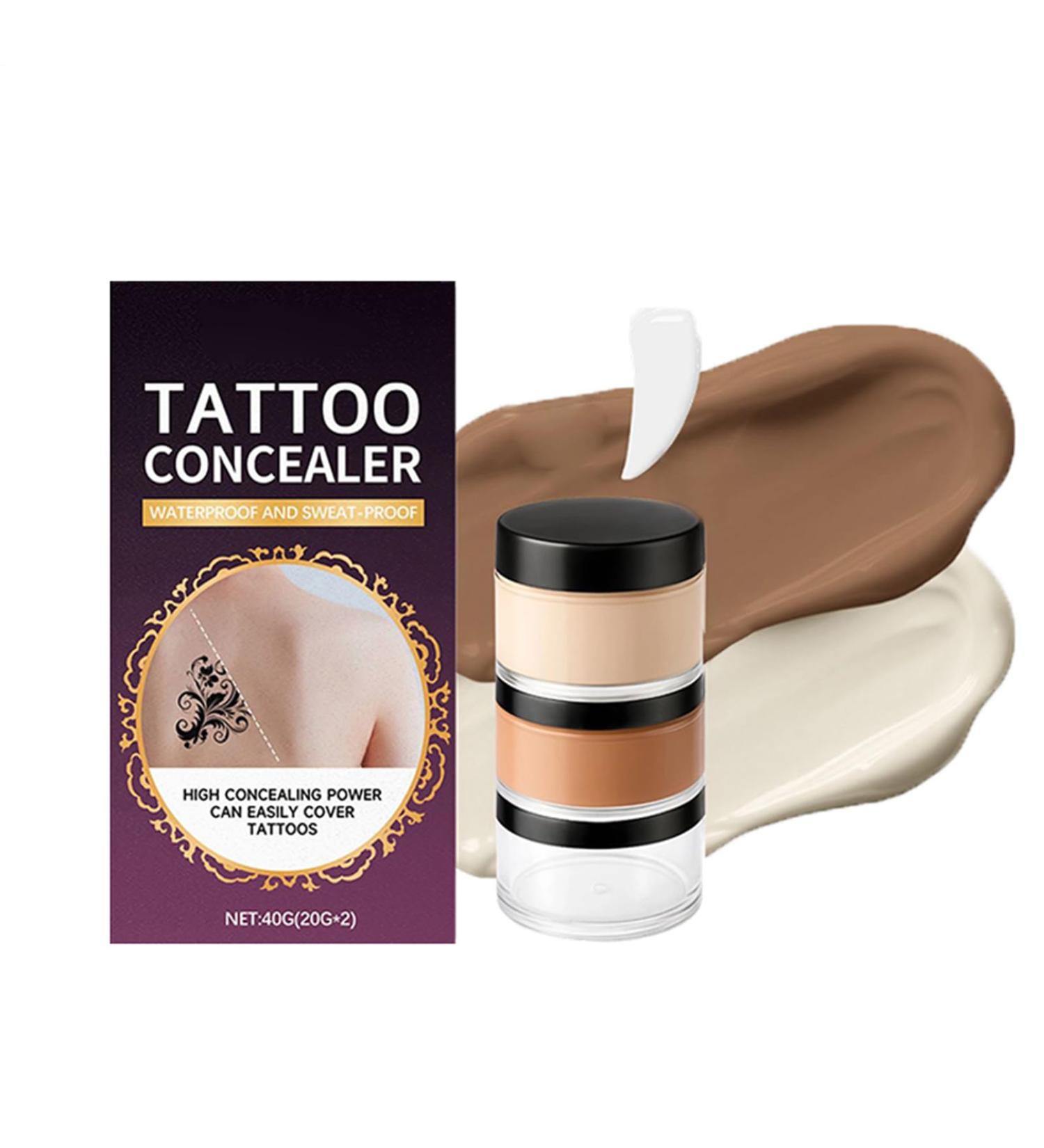  Misaakoeq Water Resistant Body Concealer | Waterproof Leg Makeup Invisible Foundation Sweat Resistant for Party Cosplay - Family Event Office Hoax Daily - Buy Online on GoSupps.com