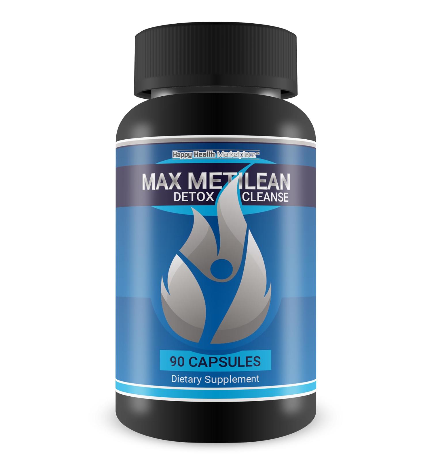 Max Metilean Detox Cleanse for Women | Gentle Full Body & Colon Detox Pills | Gut Cleanse & Detox for Optimal Health - Buy Online on GoSupps.com