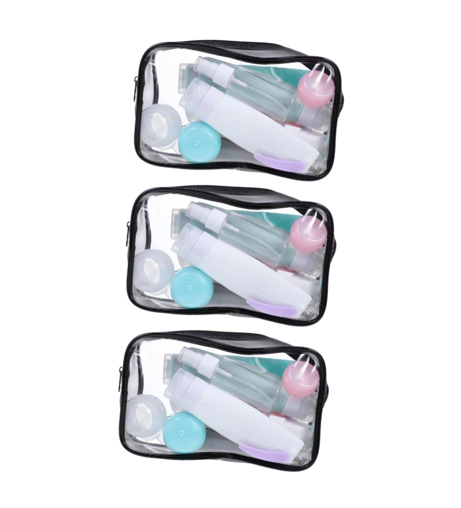 MAGICLULU 3 Sets Travel Bottle Travel Lotion Container Multi-function Lotion Bottle Portable Multi-function Travel Container Travel Containers Empty Filling Artificial Fiber Silicone Bottle - Buy Online on GoSupps.com