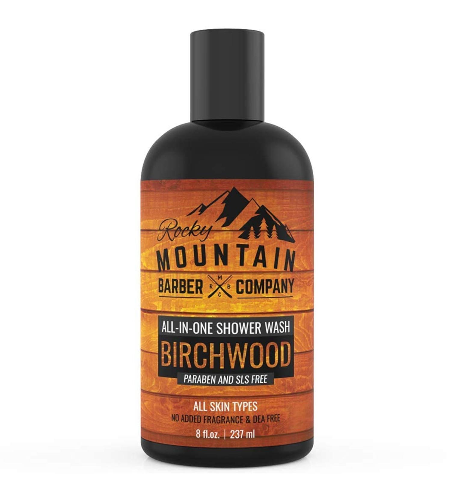 Rocky Mountain Birchwood All-In-One Body Wash & Shampoo - 8 oz - Buy Online on GoSupps.com