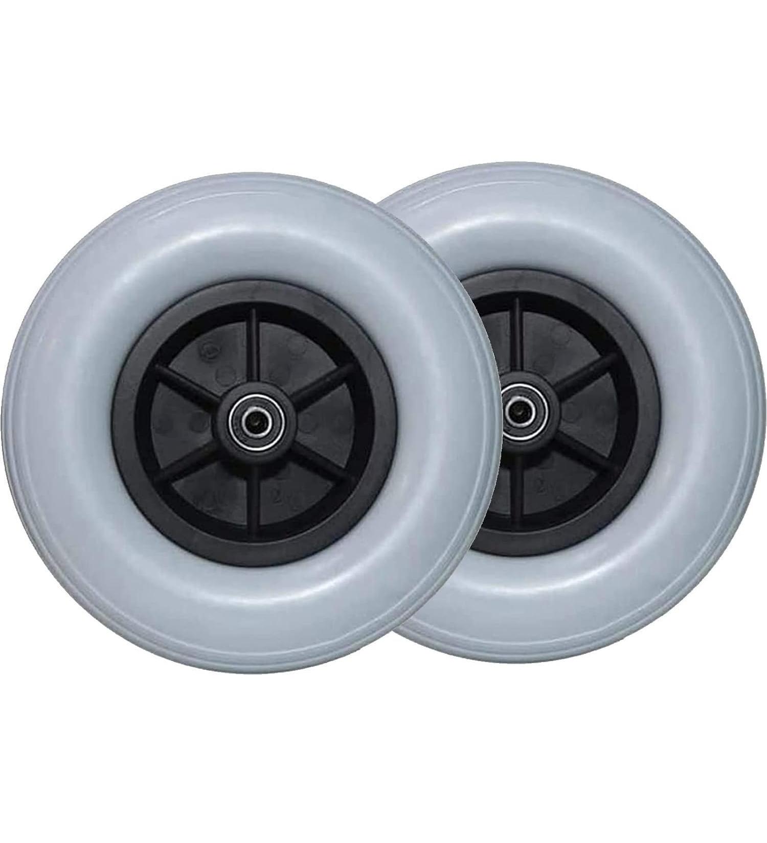 Wheelchair Wheels Wheelchair Front Castor 8 Inch (7 7/8") Electric Wheelchair Front Wheel (200x50) Wheelchair Replacement Wheel with Bearing 8mm(5/16") - Buy Online on GoSupps.com