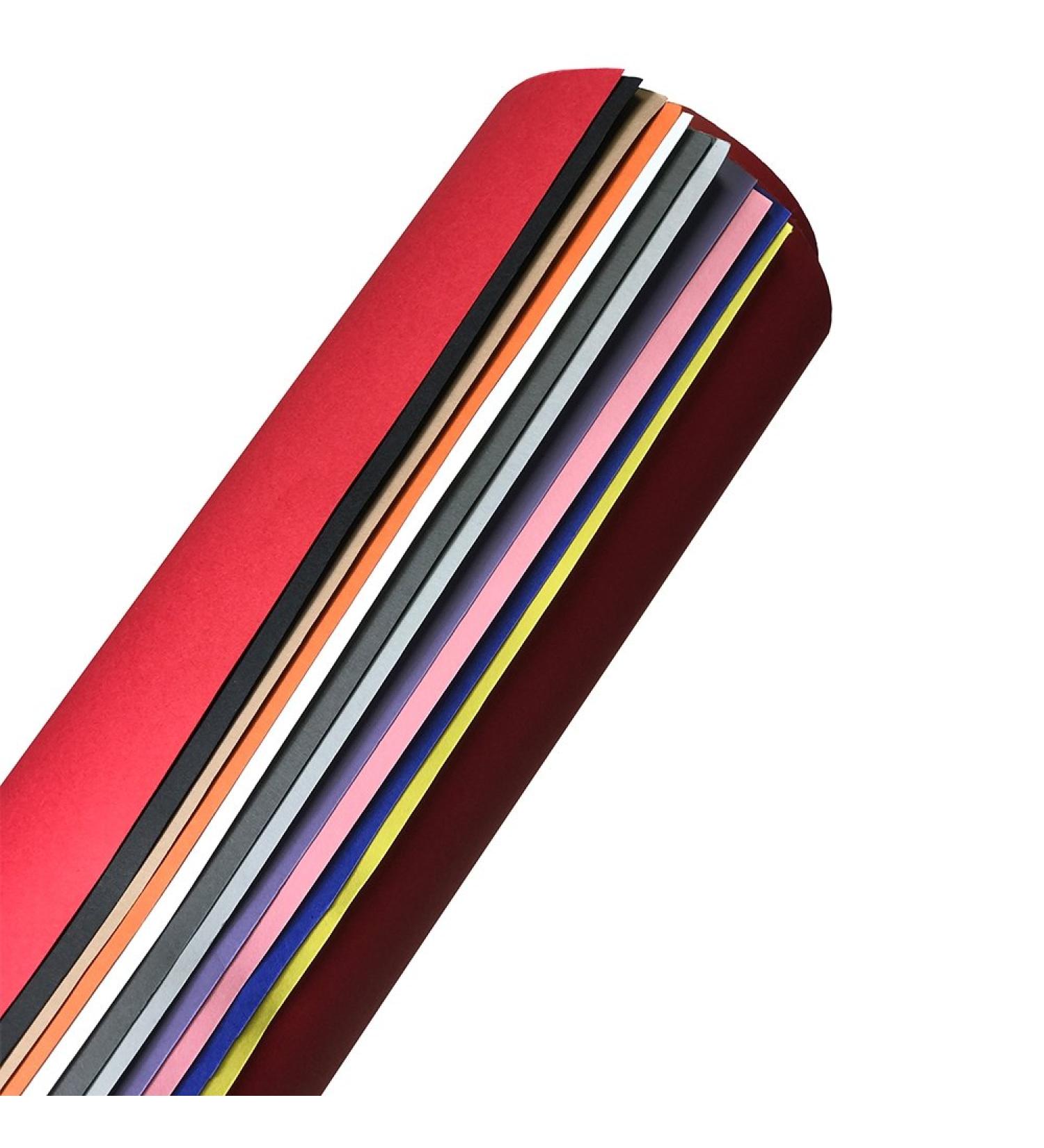 Savage 23.75x49 Tabletop Paper Background Sweeps, 12-Pack, Multi-Color