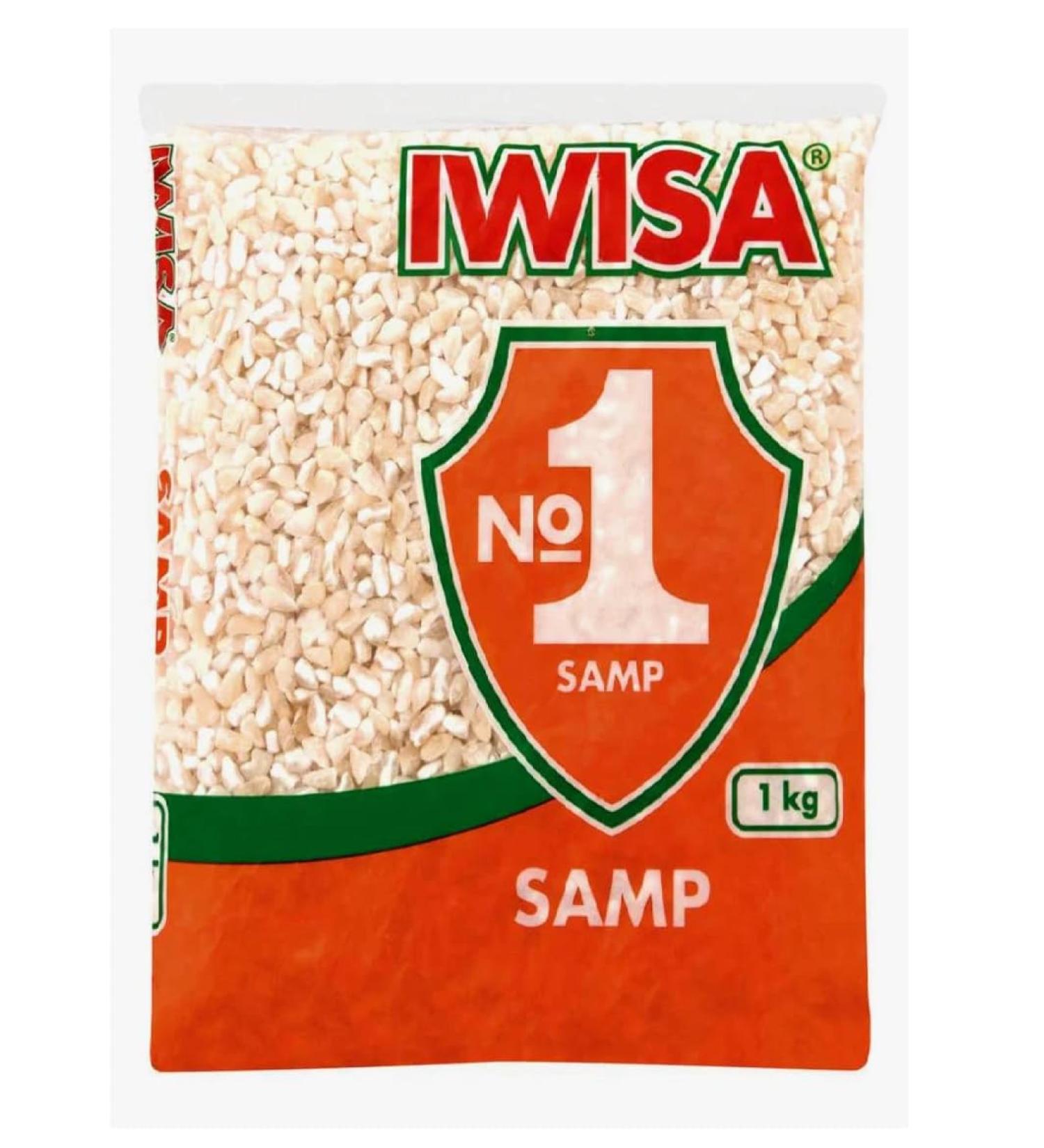Iwisa Maize Samp 1kg Box of 10-Fd