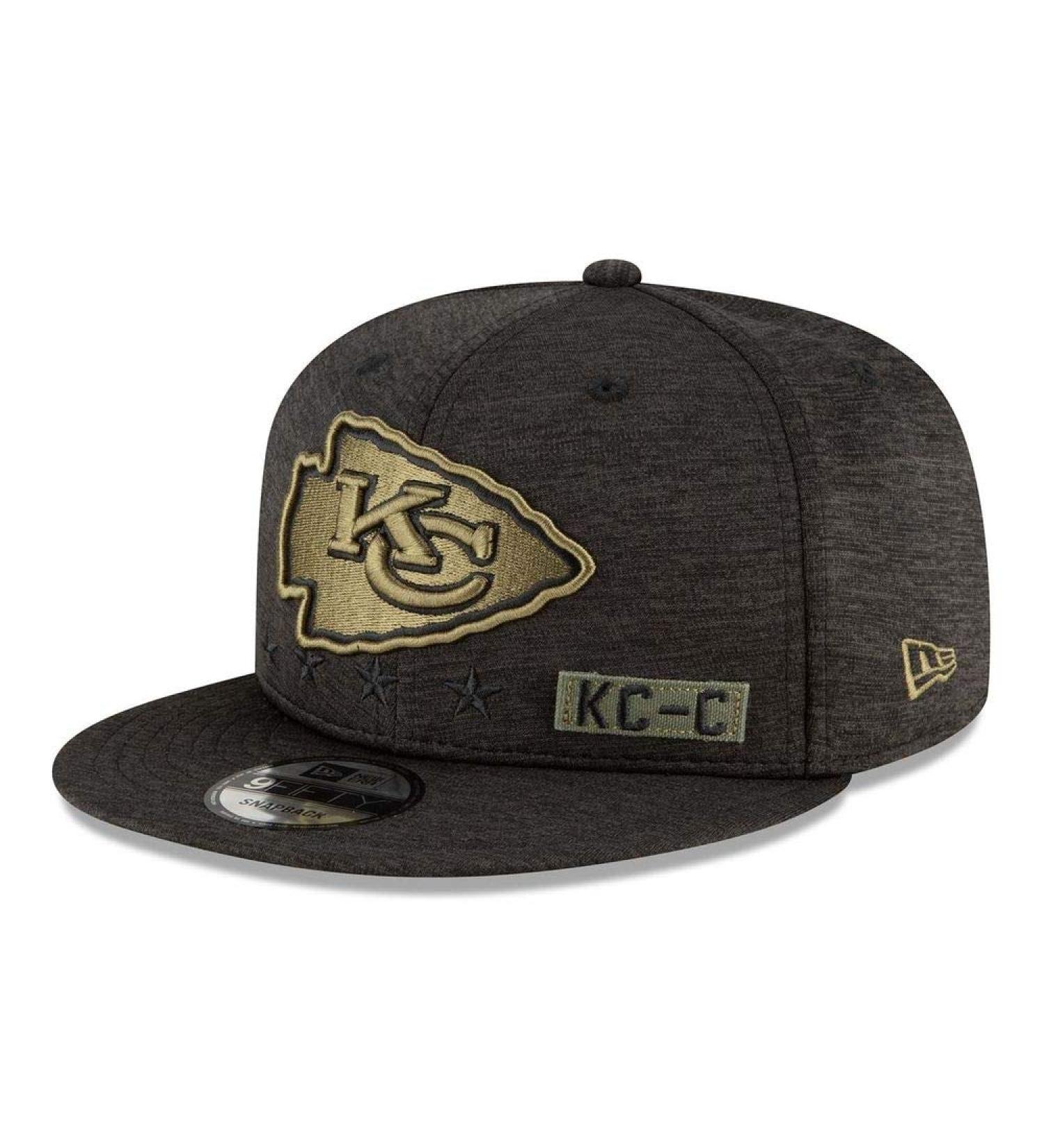 New Era 9FIFTY Salute to Service Cap - Kansas City Chiefs S/M | International Shipping Available - Buy Online on GoSupps.com
