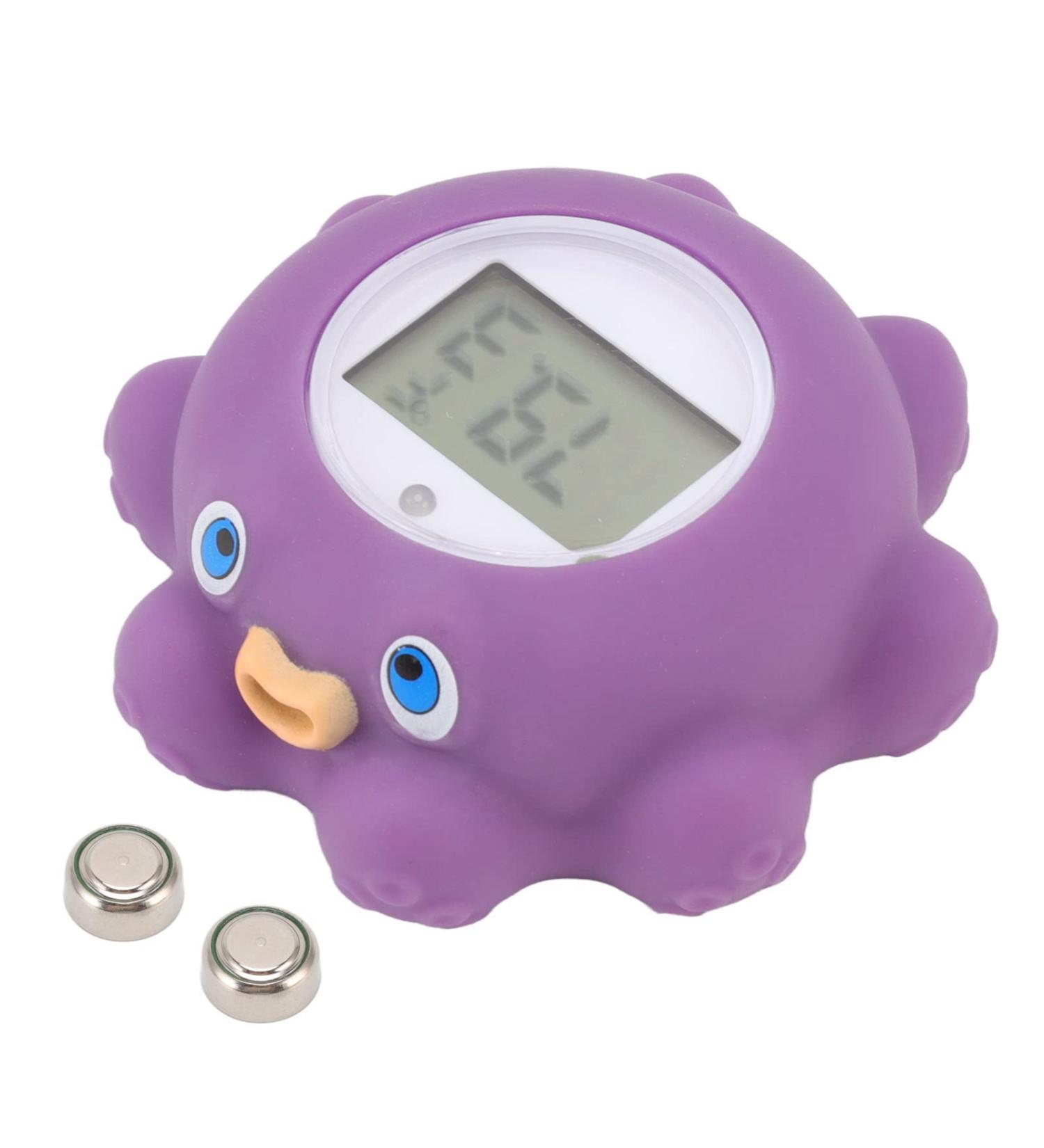 Digital Baby Bath Thermometer - Infant Safety Water Temperature Tester & Floating Toy with Intelligent Timing Measure Function - Buy Online on GoSupps.com