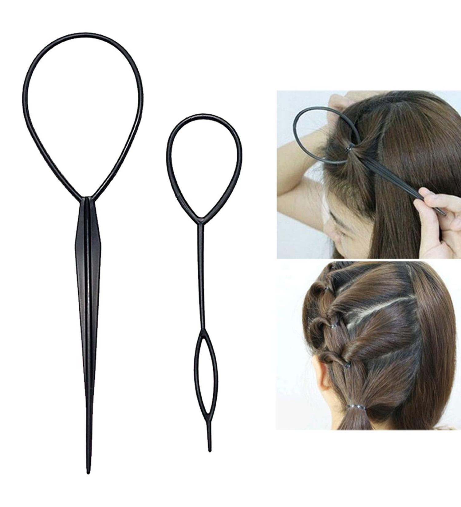 iTauyees Hair Tail Twister Band - Best Hairstyle Aid for Perfect Buns | Black Hair Styling Tool - Shop Internationally - Buy Online on GoSupps.com