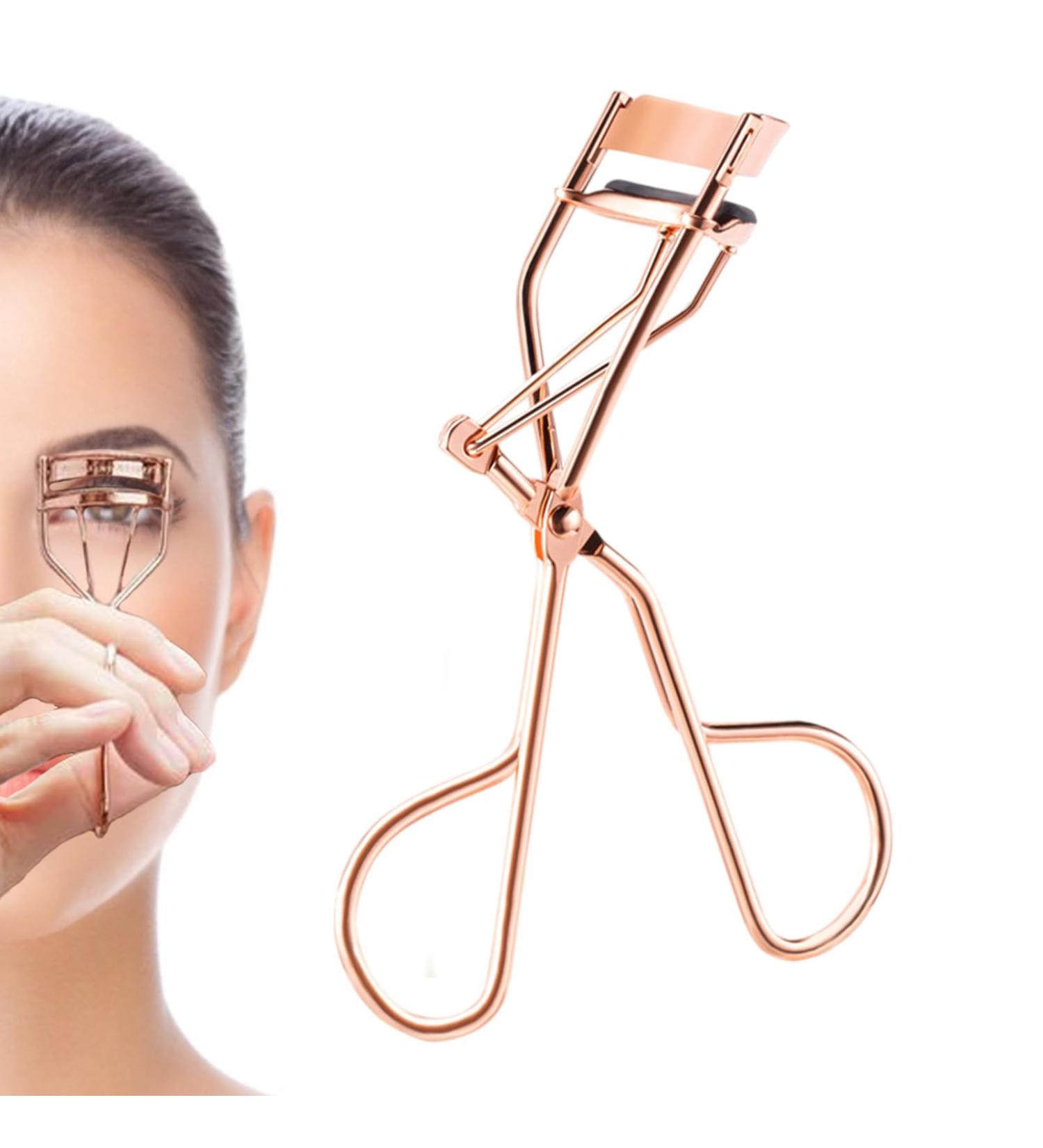 TYVOM Eyelash Curlers Eye Lash Curlers UK Easy and Simple Operation Lash Curler Rose Golden Eye Lash Curler Easy to Curl Eyelashes Naturally and Fits All Eye Shapes - Buy Online on GoSupps.com
