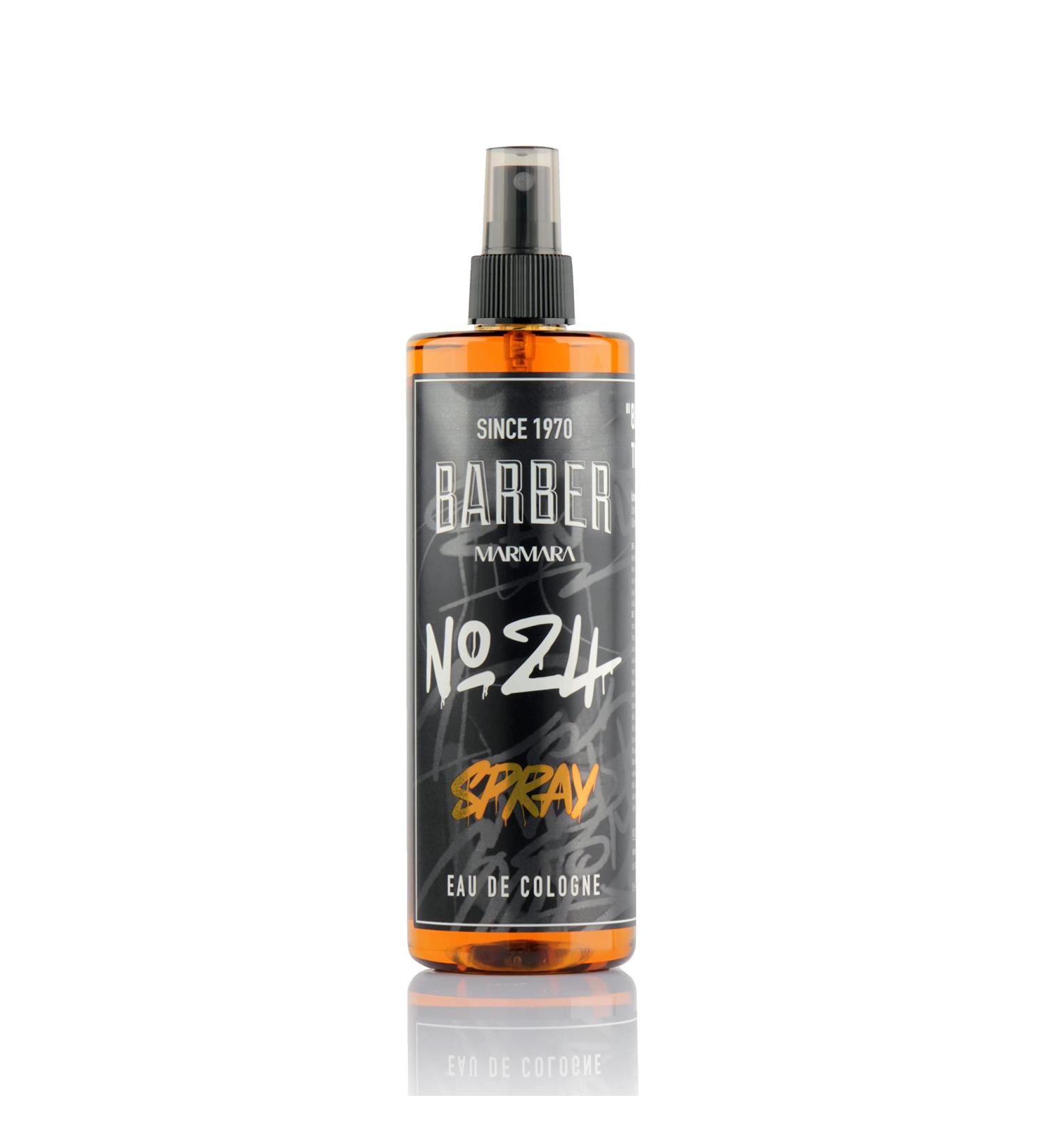 barber marmara Eau de Cologne Pump Spray Mens Graffiti After Shave Men's Fragrance Water Shaving Water Men Barber Men's Fragrances Body Spray Barbershop 400ml (400 ml No24) 13.5 Fl Oz (Pack of 1) No24 - Buy Online on GoSupps.com