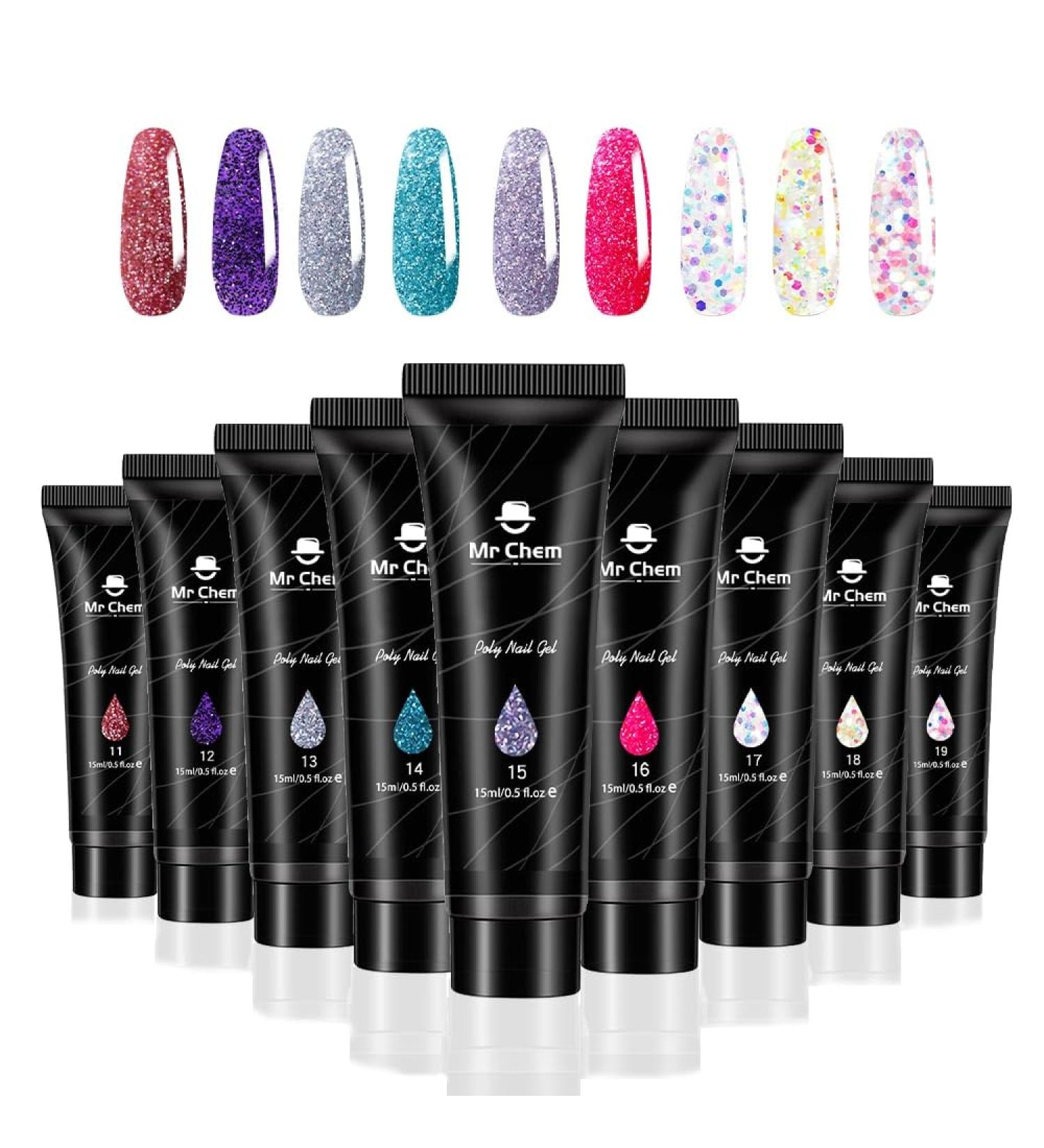 Poly UV Gel Nail Lasting Extension Varnish 66 Colors Nail Gel 15ML Nails Art Tools Manicure Painting Gel Enamel u as - Buy Online on GoSupps.com