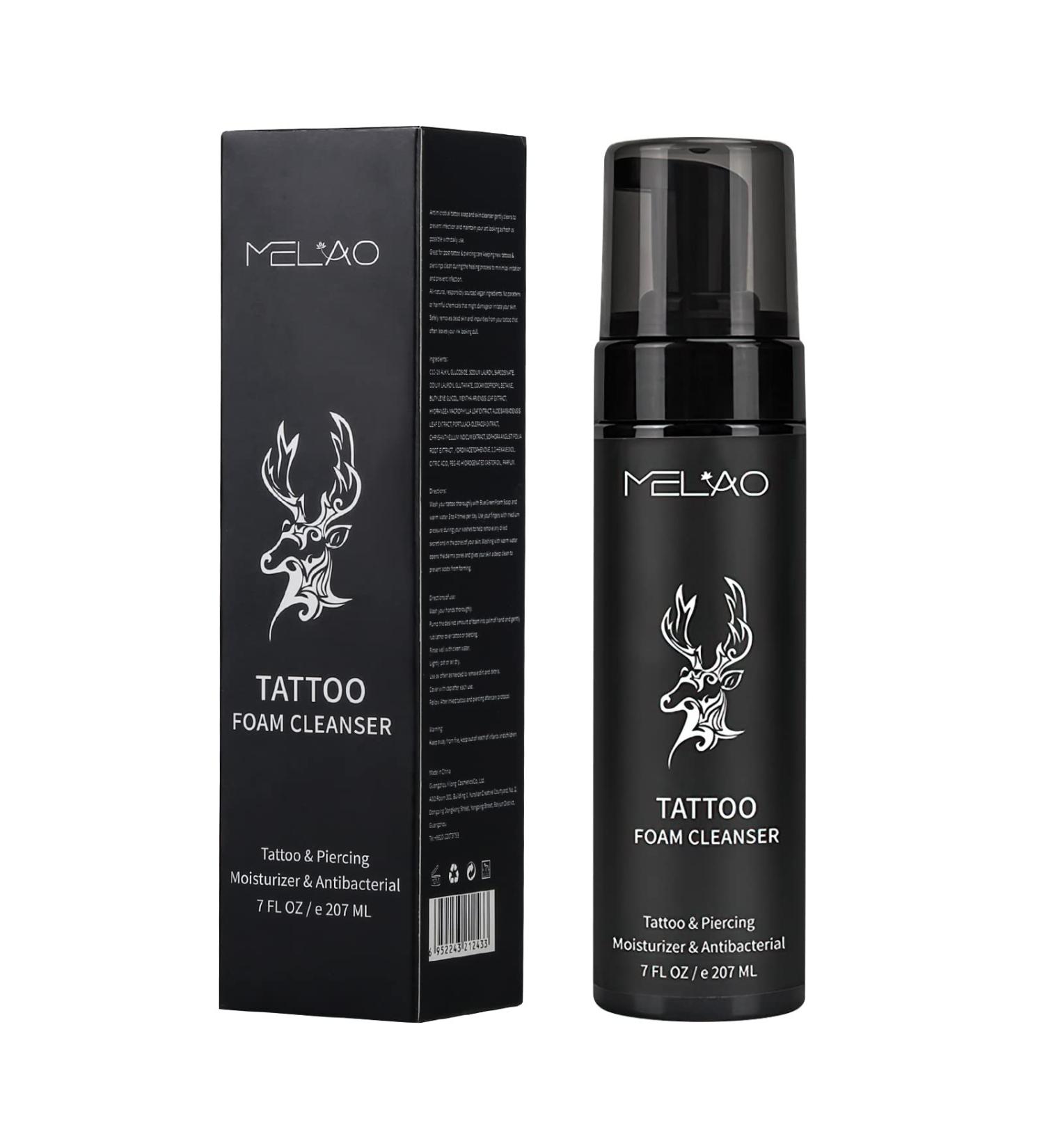Woman Tattoo Skin Cleaning Mousse 207ml - Gentle Foam for Tattoo Care and Moisturizing - Buy Online on GoSupps.com