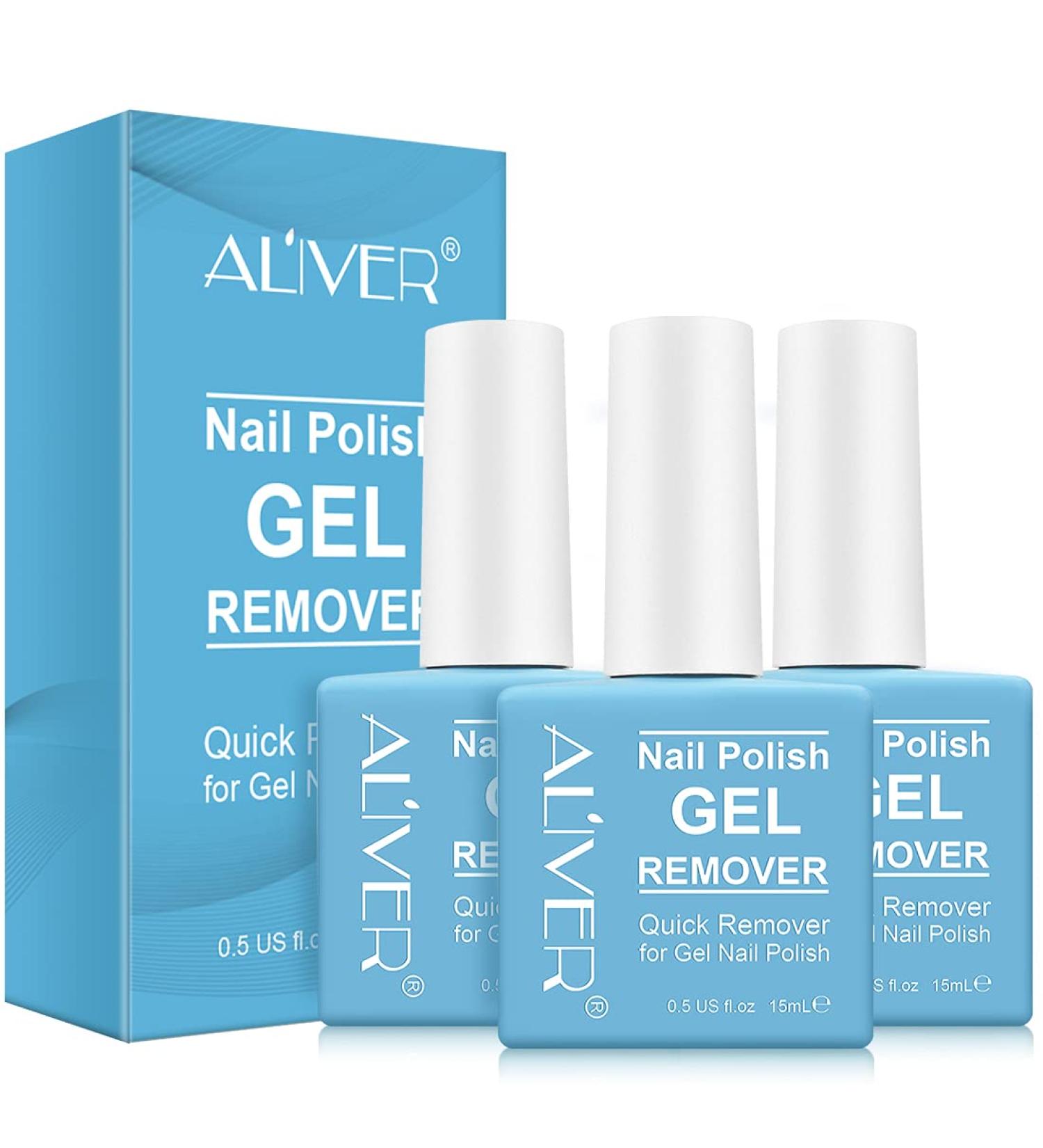 Nail Polish Remover-3Pack, gel polish remover in 1-5 Minutes Easily Removes Soak-Off Gel Nail Polish, Easily & Quickly Soak Off Gel Polish No Need For Foil, Soaking Or Wrapping. LS-Nail-remover-3 - Buy Online on GoSupps.com