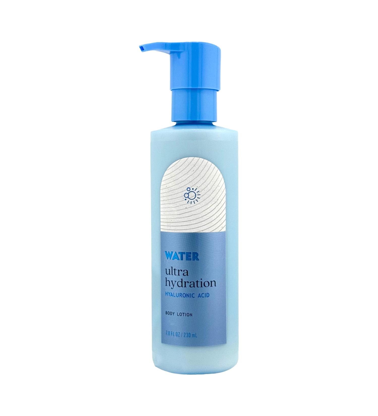 Bath and Body Water Ultra Hydration Body Lotion with Hyluronic Acid | 7.8 Fl Oz