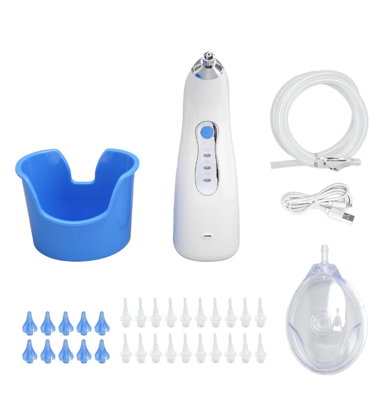 Efficient Electrical Wax Removal Set | Rechargeable Ear Cleaning Kit with 200ml Tank Home Use - Buy Online on GoSupps.com