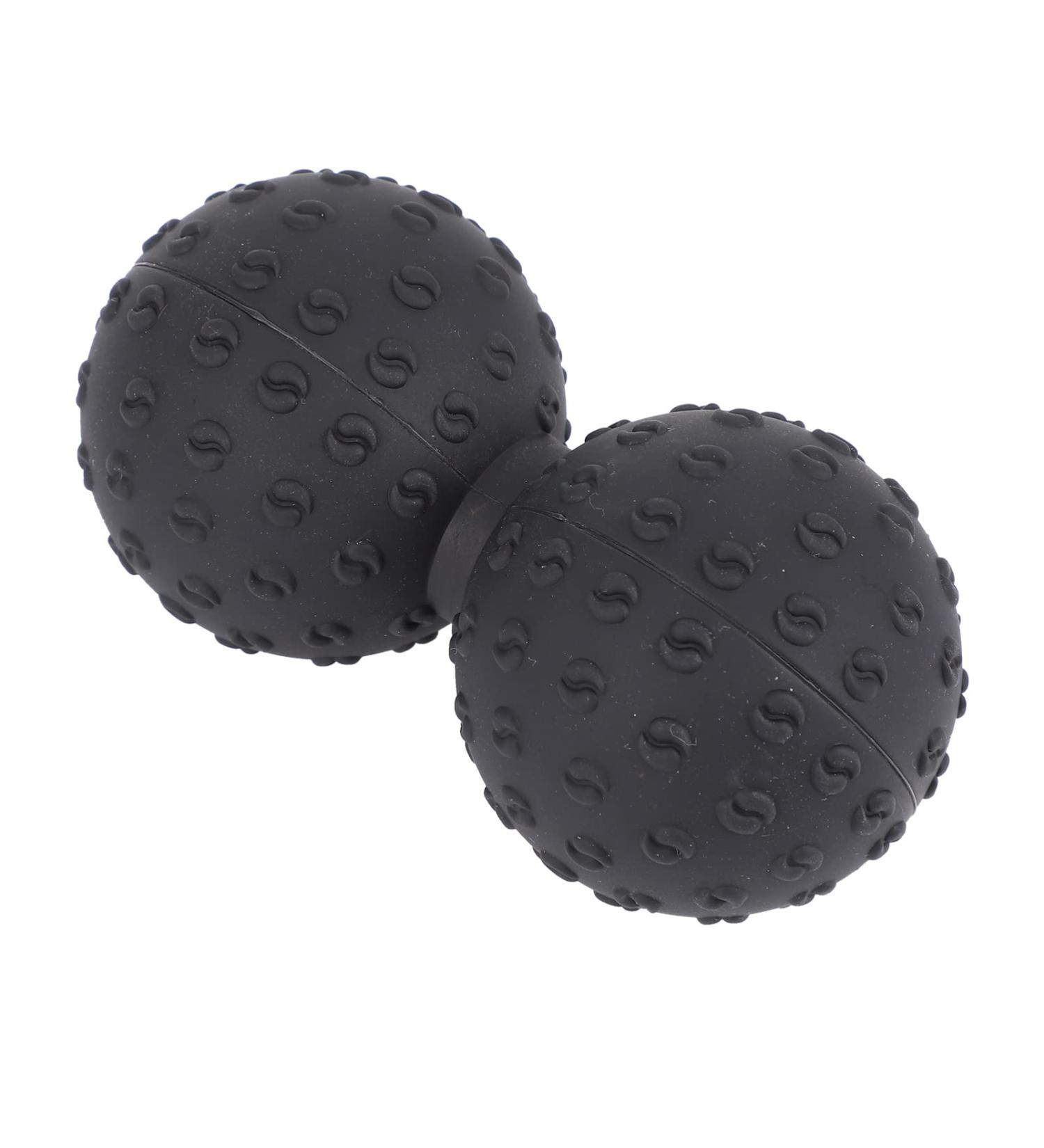 Healvian Peanut Massage Ball - Hand & Foot Massager Roller | Body Massager Device 12x6.3cm - Perfect for Yoga & Relaxation - Buy Online on GoSupps.com