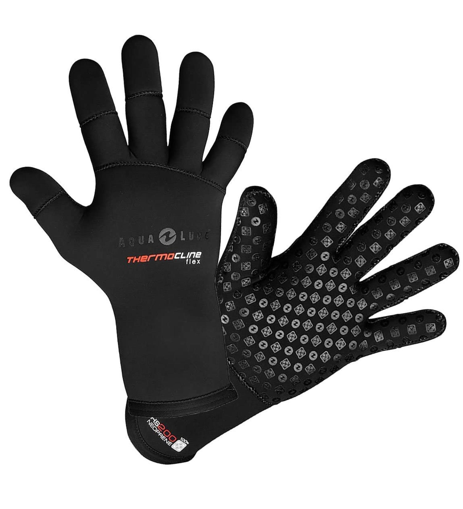 Deep See by Aqua Lung 5mm Men's Thermocline Flex Dive Gloves - X-Large - Buy Online on GoSupps.com