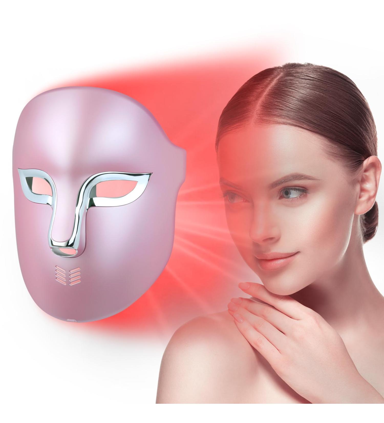 LED Facial Acne Treatment Device - Four-Color Adjustable Remote Control FSA/HSA Eligible - Buy Online on GoSupps.com